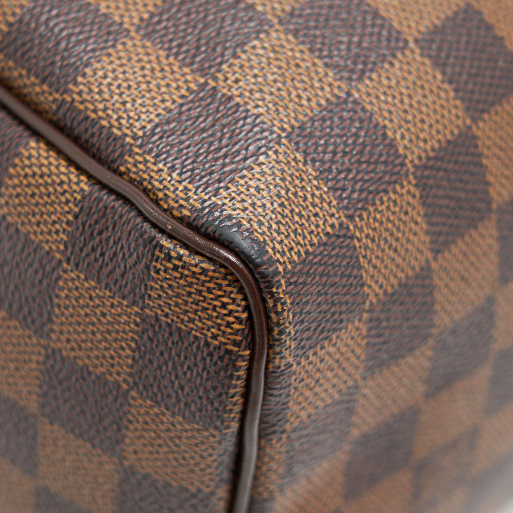LOUIS VUITTON SPEEDY 25 DAMIER EBENE IN CANVAS