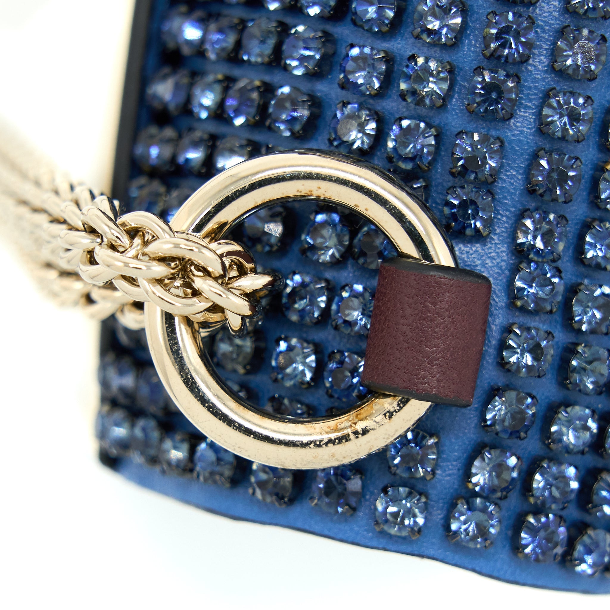 VALENTINO MINI ROCKSTUD CROSSBODY BAG MULTICOLOUR CRYSTALS SHW