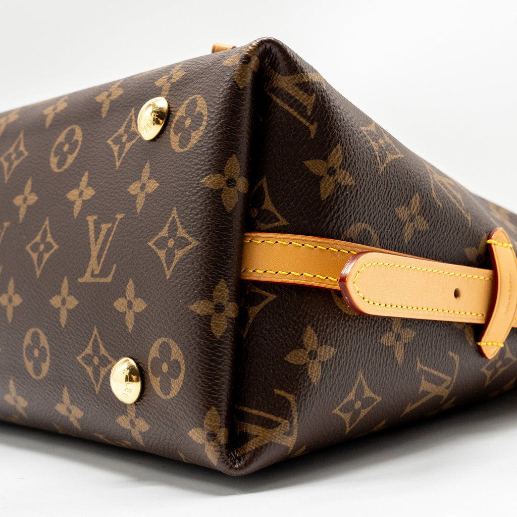 LOUIS VUITTON CARRYALL PM MONOGRAM CANVAS GHW