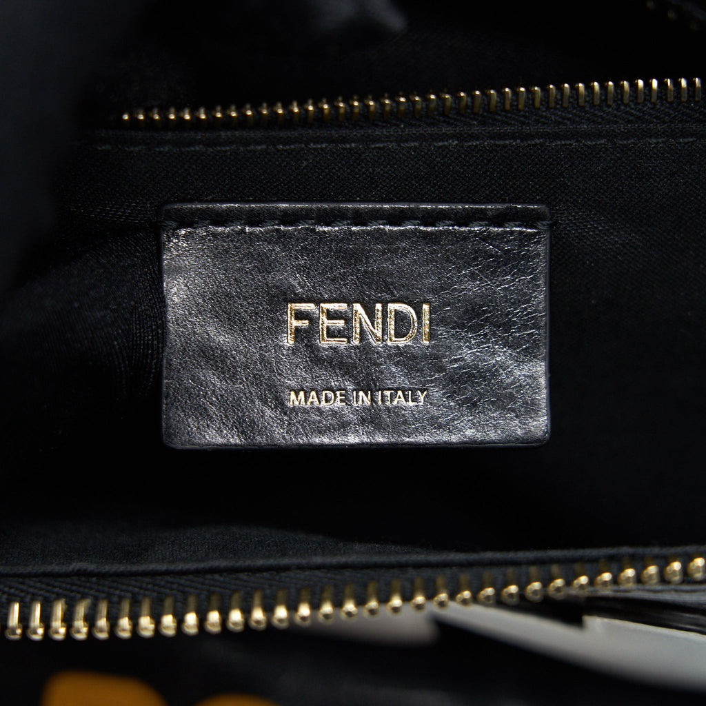 FENDI FILA LOGO PRINT BUMBAG
