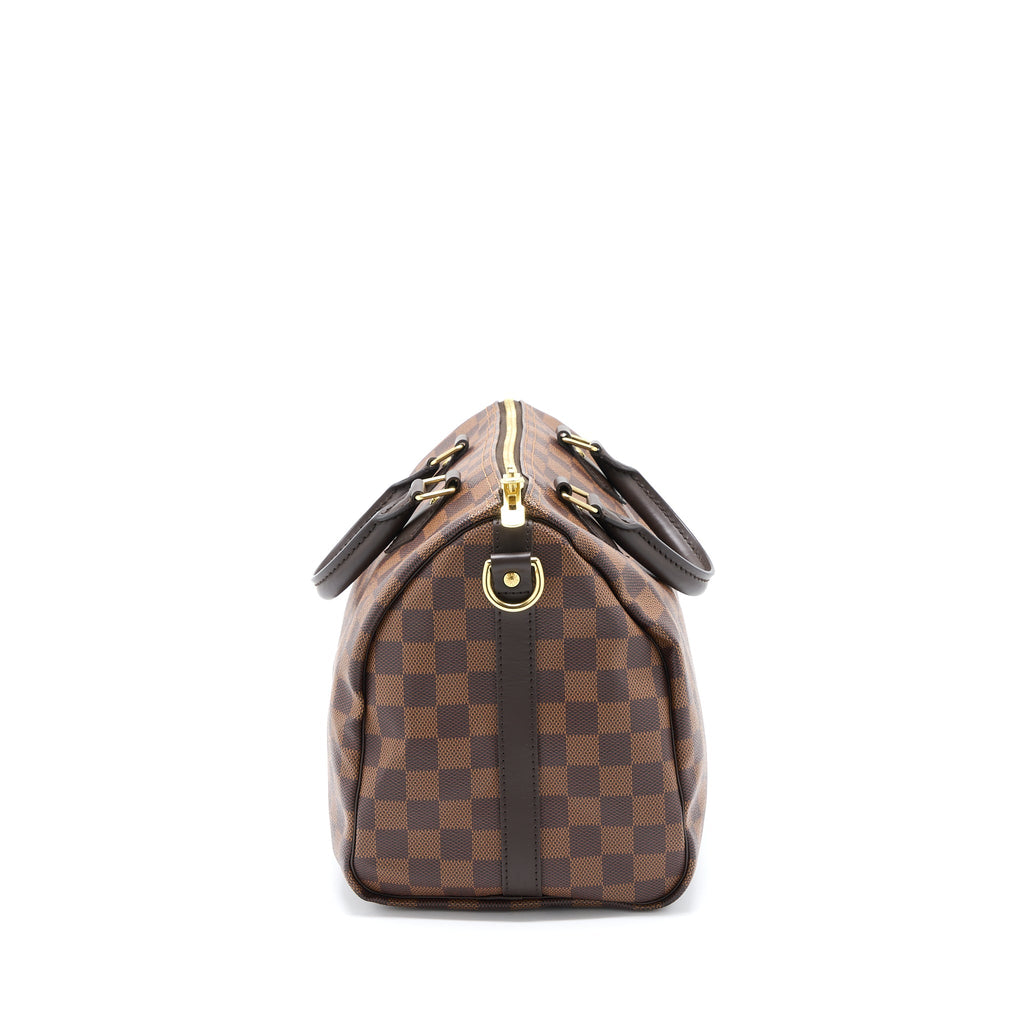 LOUIS VUITTON SPEEDY BANDOULIERE 30 DAMIER EBENE CANVAS GHW (NEW VERSION)