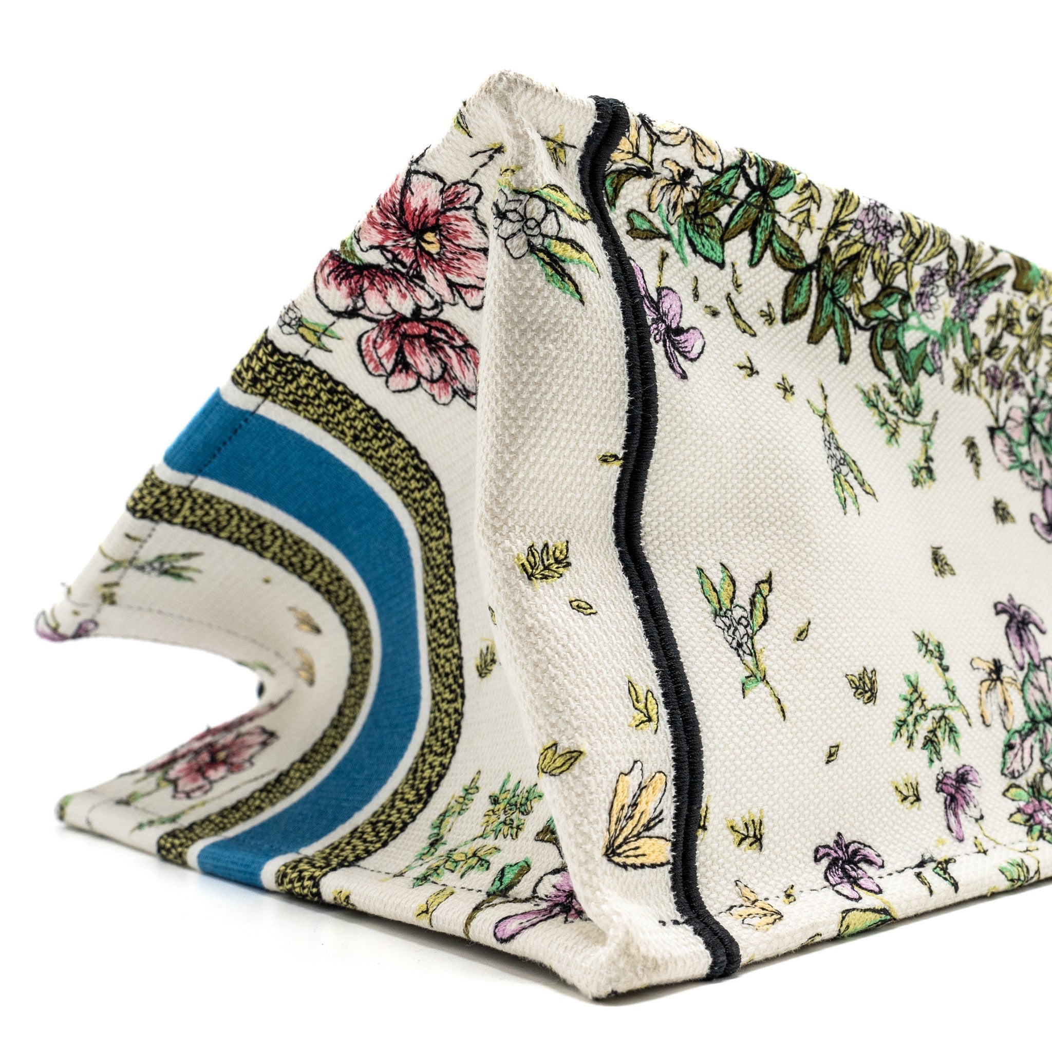 DIOR MEDIUM BOOK TOTE LIMITED CANVAS MULTICOLOUR
