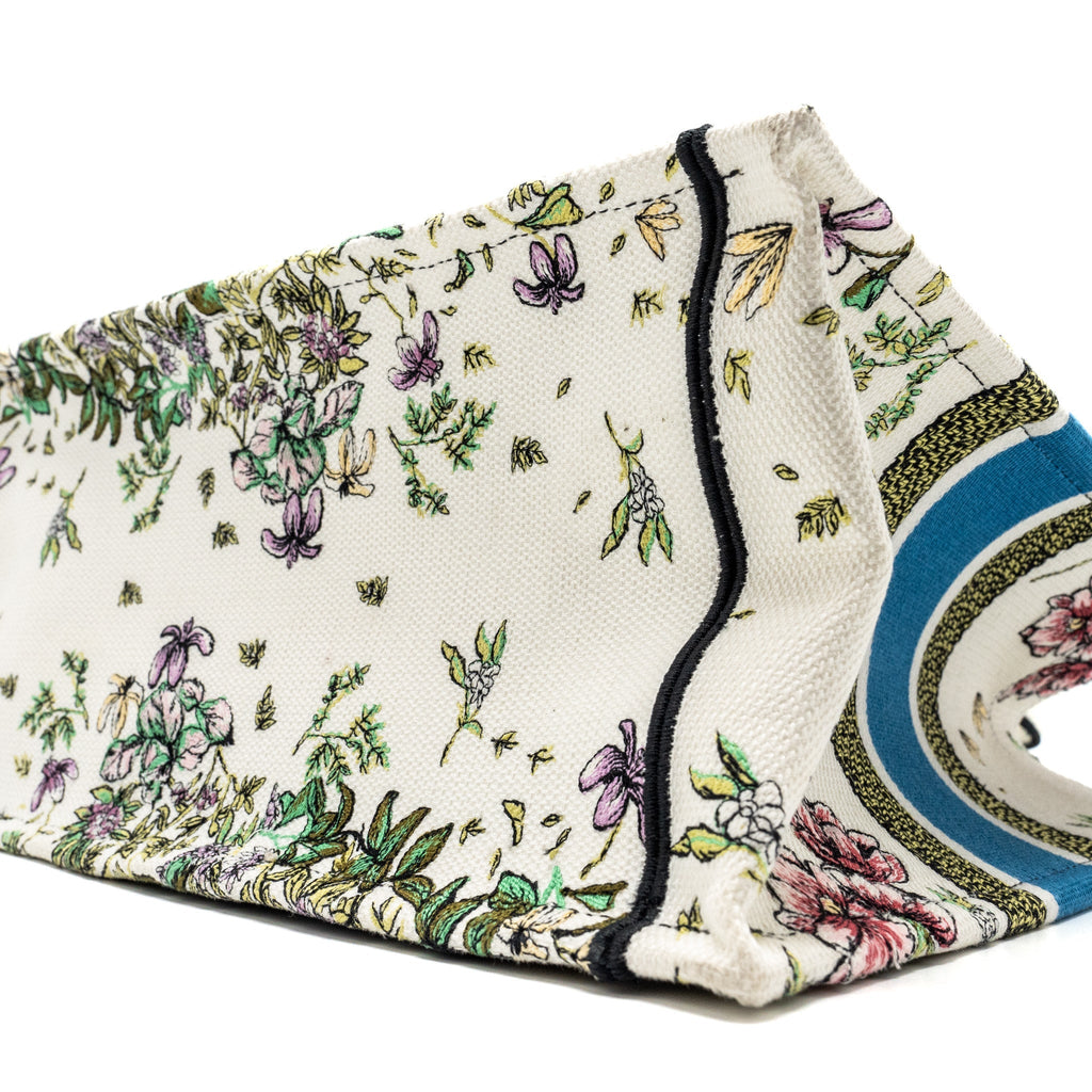 DIOR MEDIUM BOOK TOTE LIMITED CANVAS MULTICOLOUR