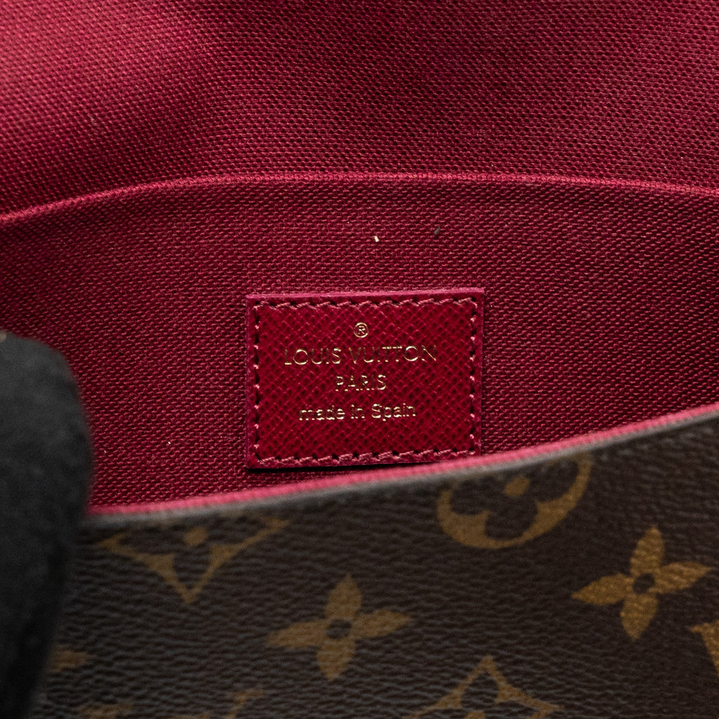 LOUIS VUITTON FELICIE POCHETTE MONOGRAM CANVAS GHW