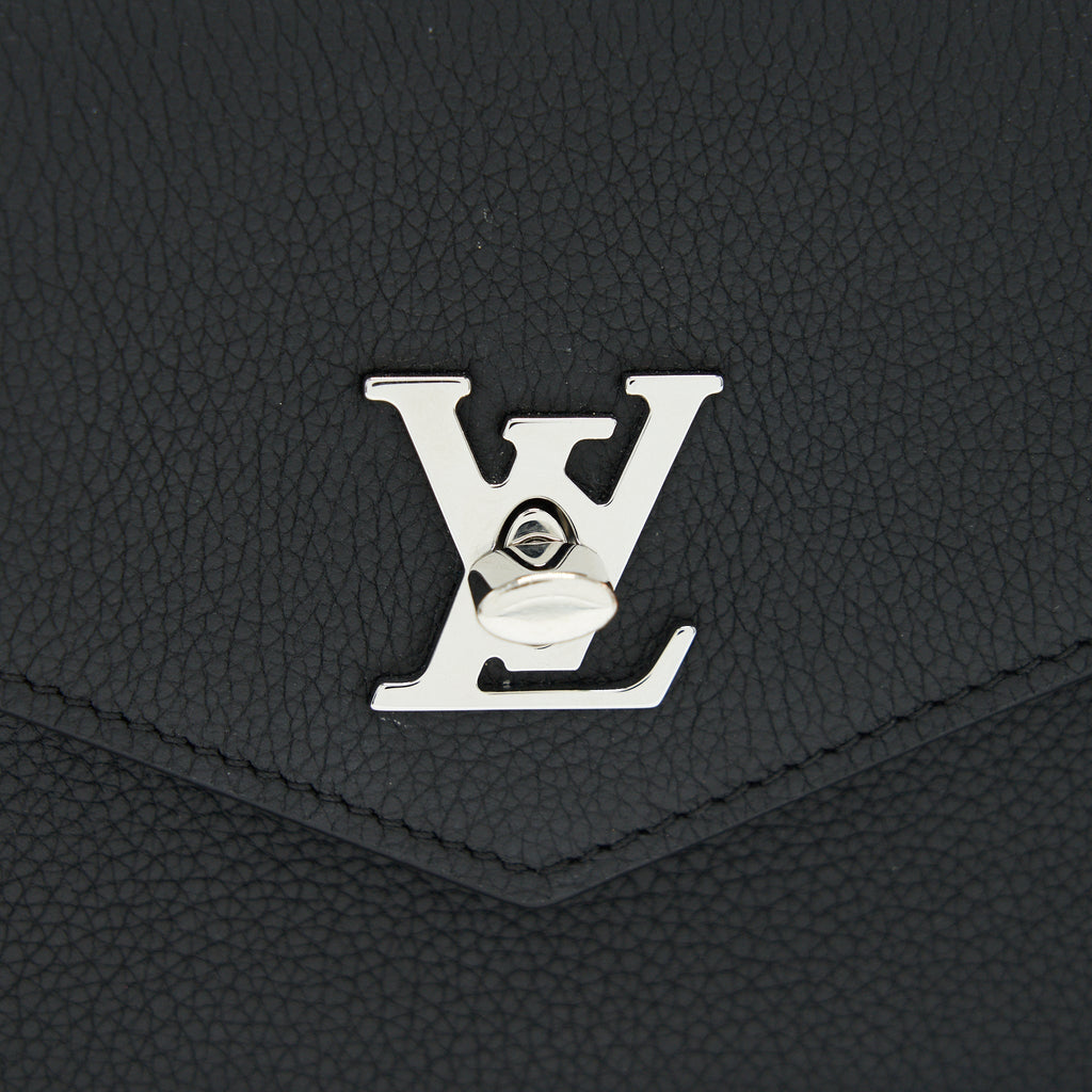 LOUIS VUITTON MYLOCKME CHAIN POCHETTE IN BLACK