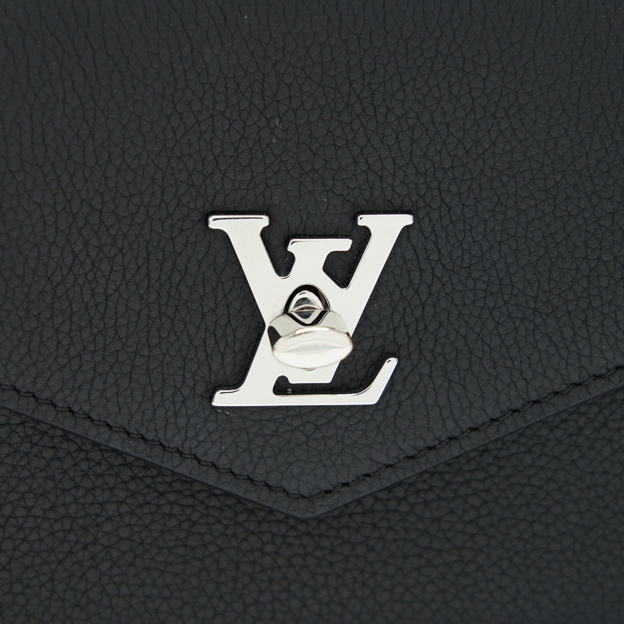 LOUIS VUITTON MYLOCKME CHAIN POCHETTE IN BLACK
