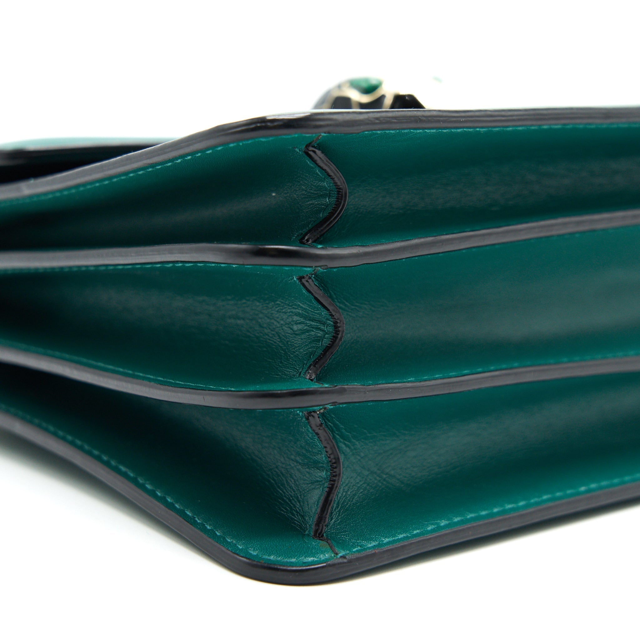 BVLGARI SERPENTI FOREVER CROSSBODY BAG GREEN