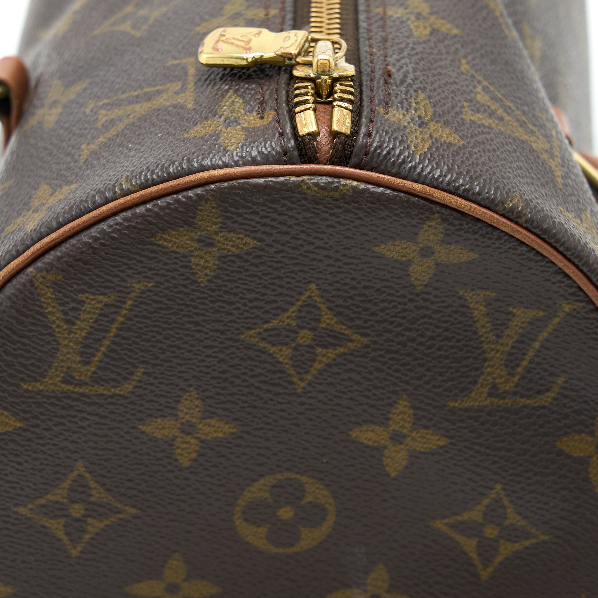 LOUIS VUITTON VINTAGE PAPILLON BAG MONOGRAM CANVAS GHW