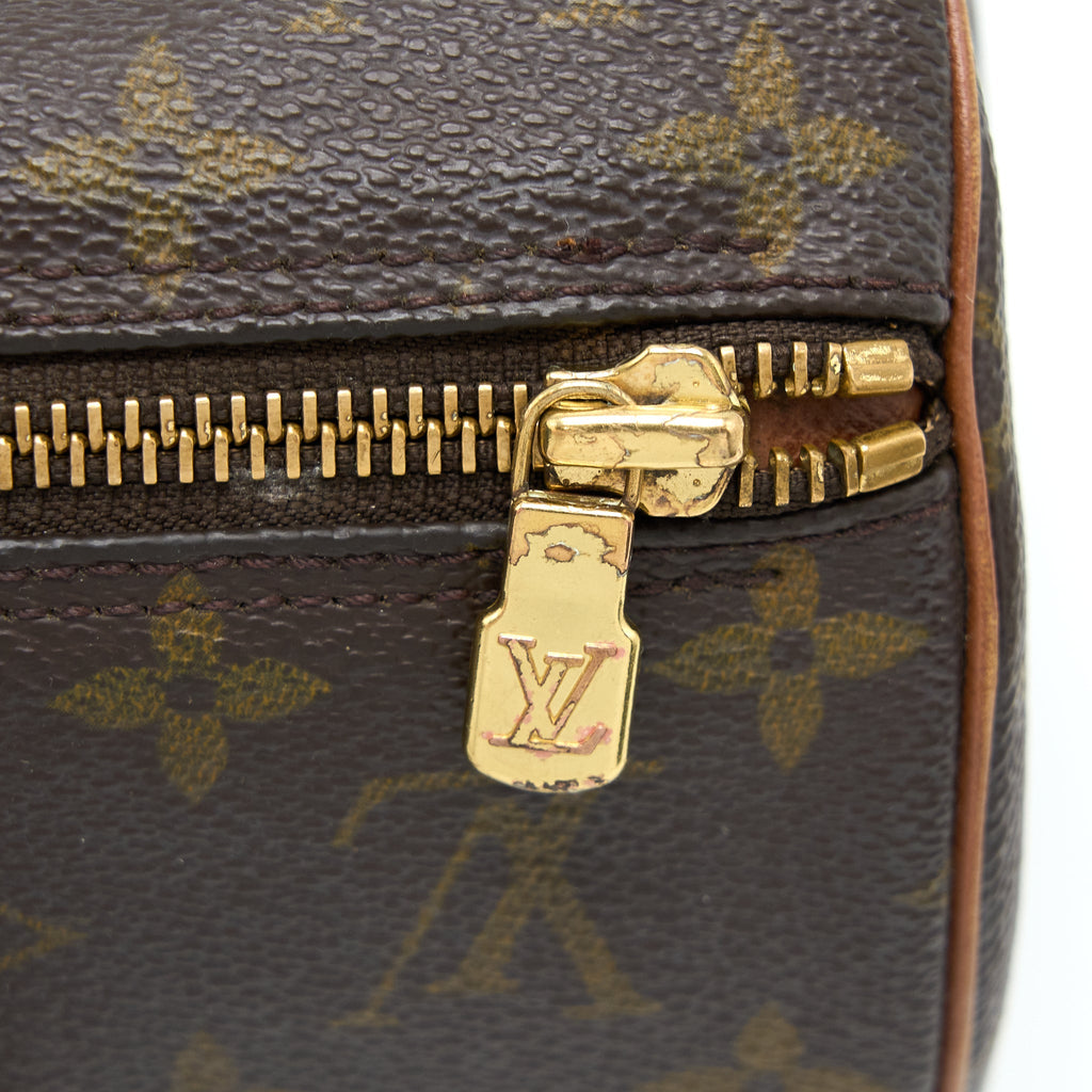 LOUIS VUITTON VINTAGE PAPILLON BAG MONOGRAM CANVAS GHW