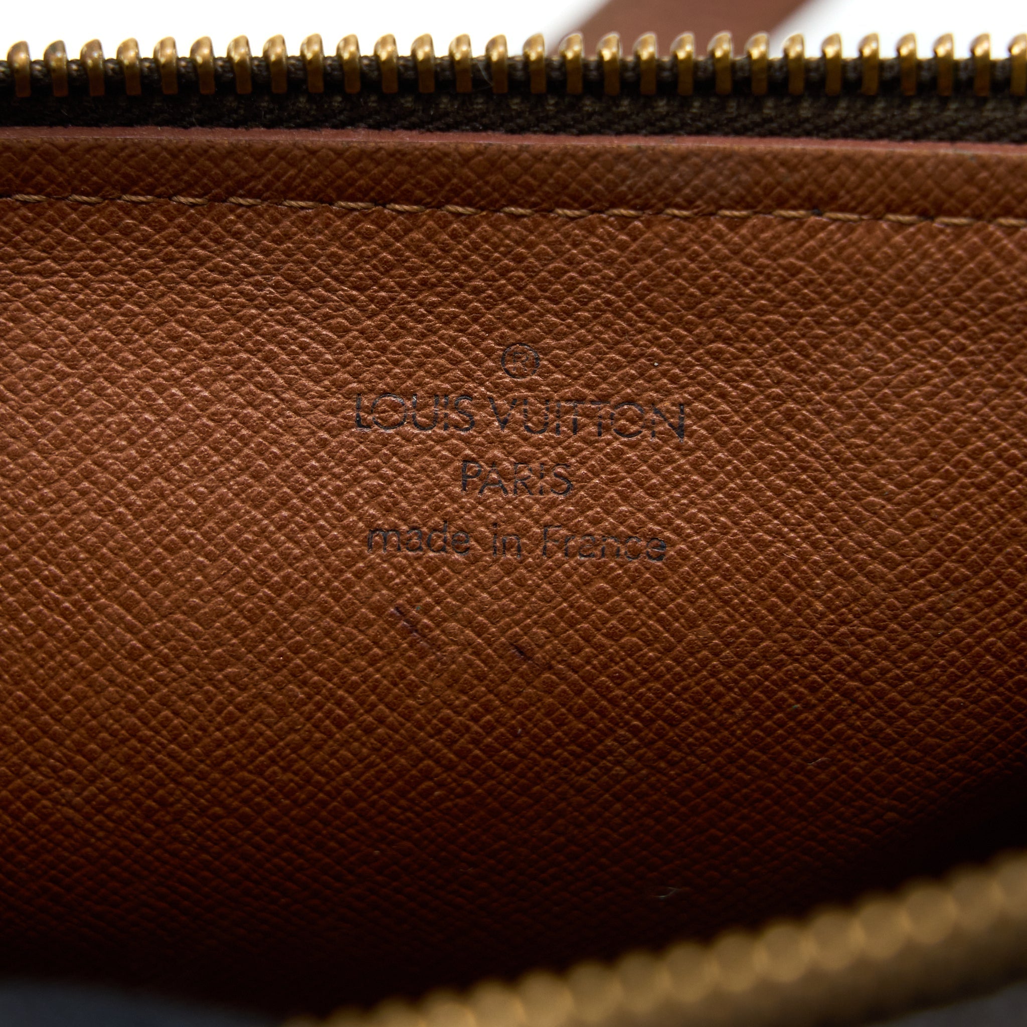 LOUIS VUITTON VINTAGE PAPILLON BAG MONOGRAM CANVAS GHW