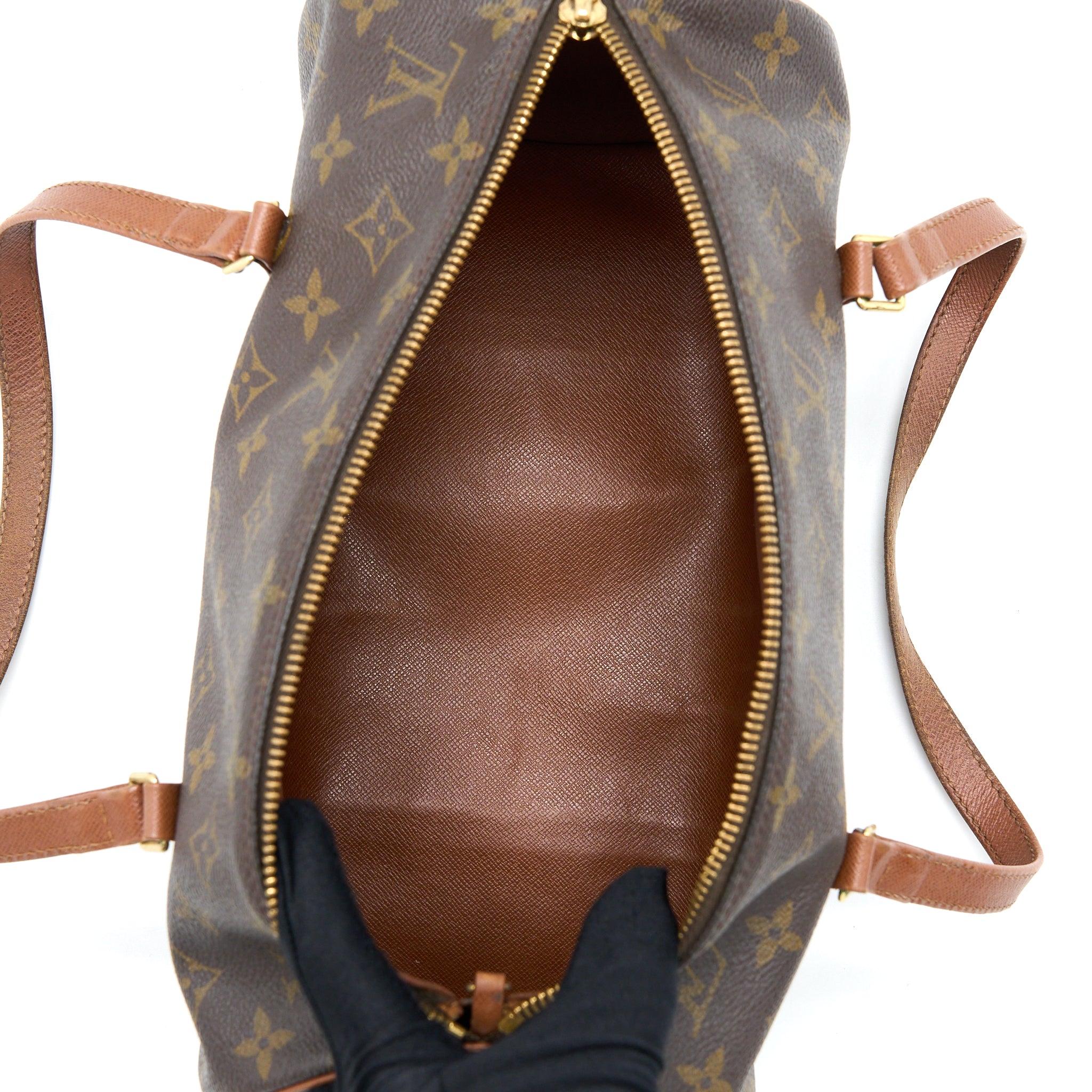 LOUIS VUITTON VINTAGE PAPILLON BAG MONOGRAM CANVAS GHW