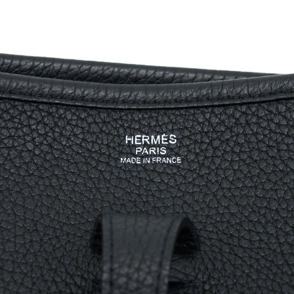 HERMES EVELYNE 29 CLEMENCE BLACK SHW