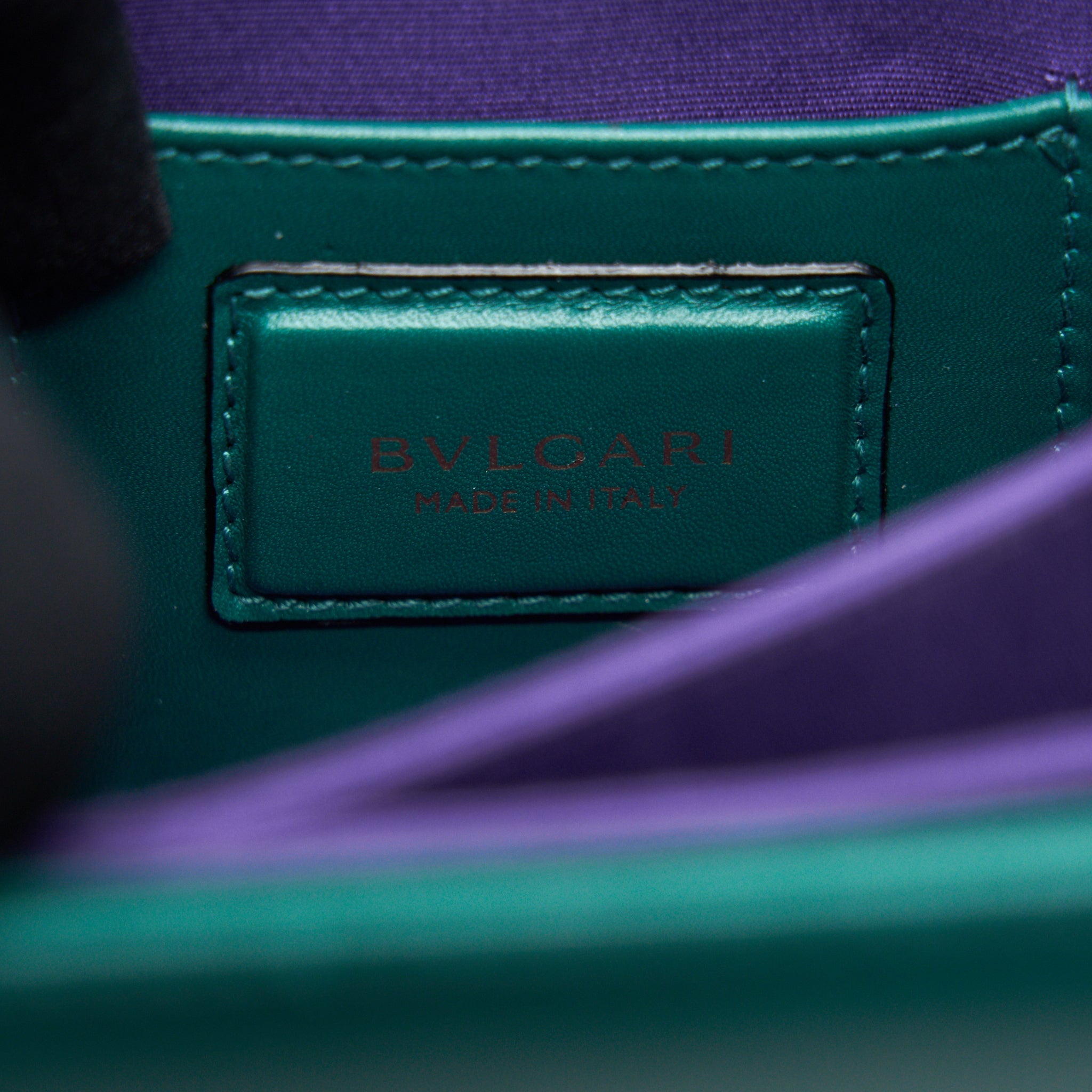 BVLGARI SERPENTI FOREVER CROSSBODY BAG GREEN