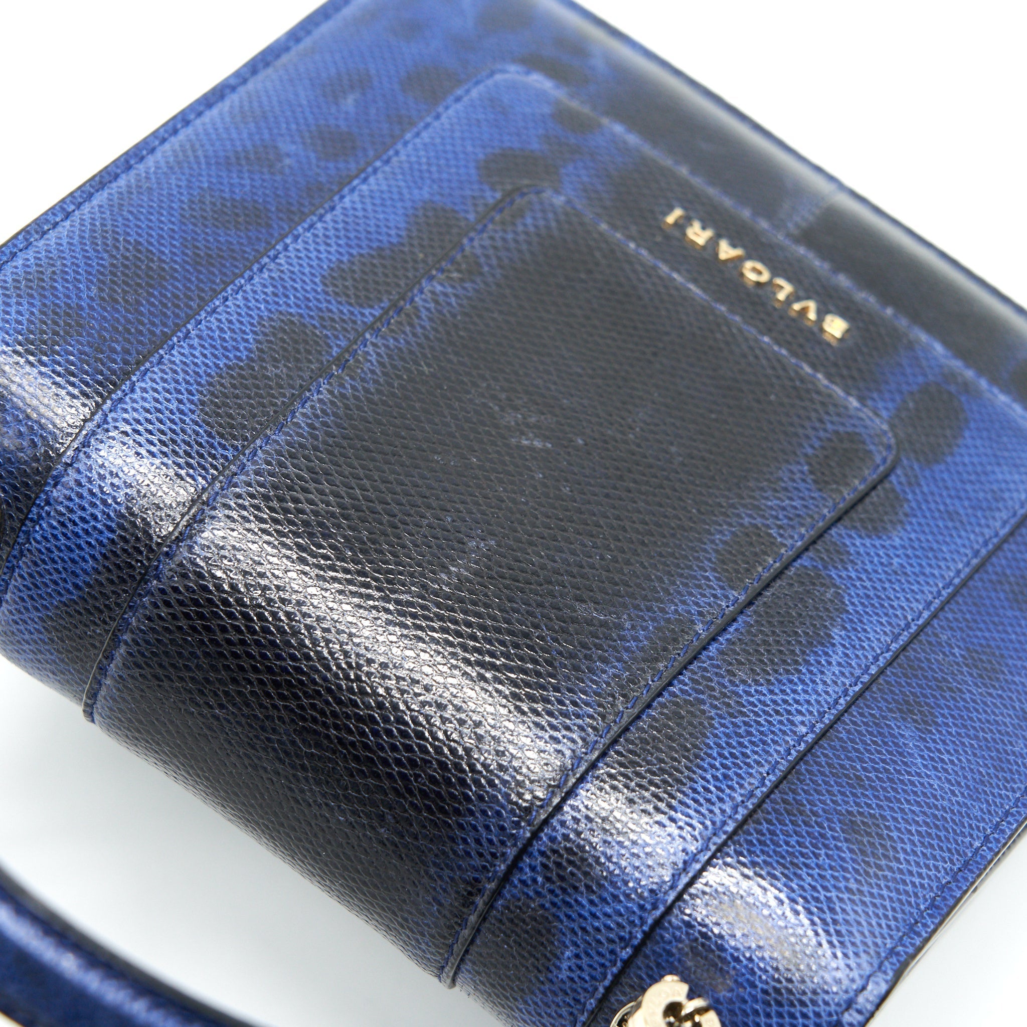 BVLGARI SERPENTI FOREVER CROSSBODY BAG DARK BLUE
