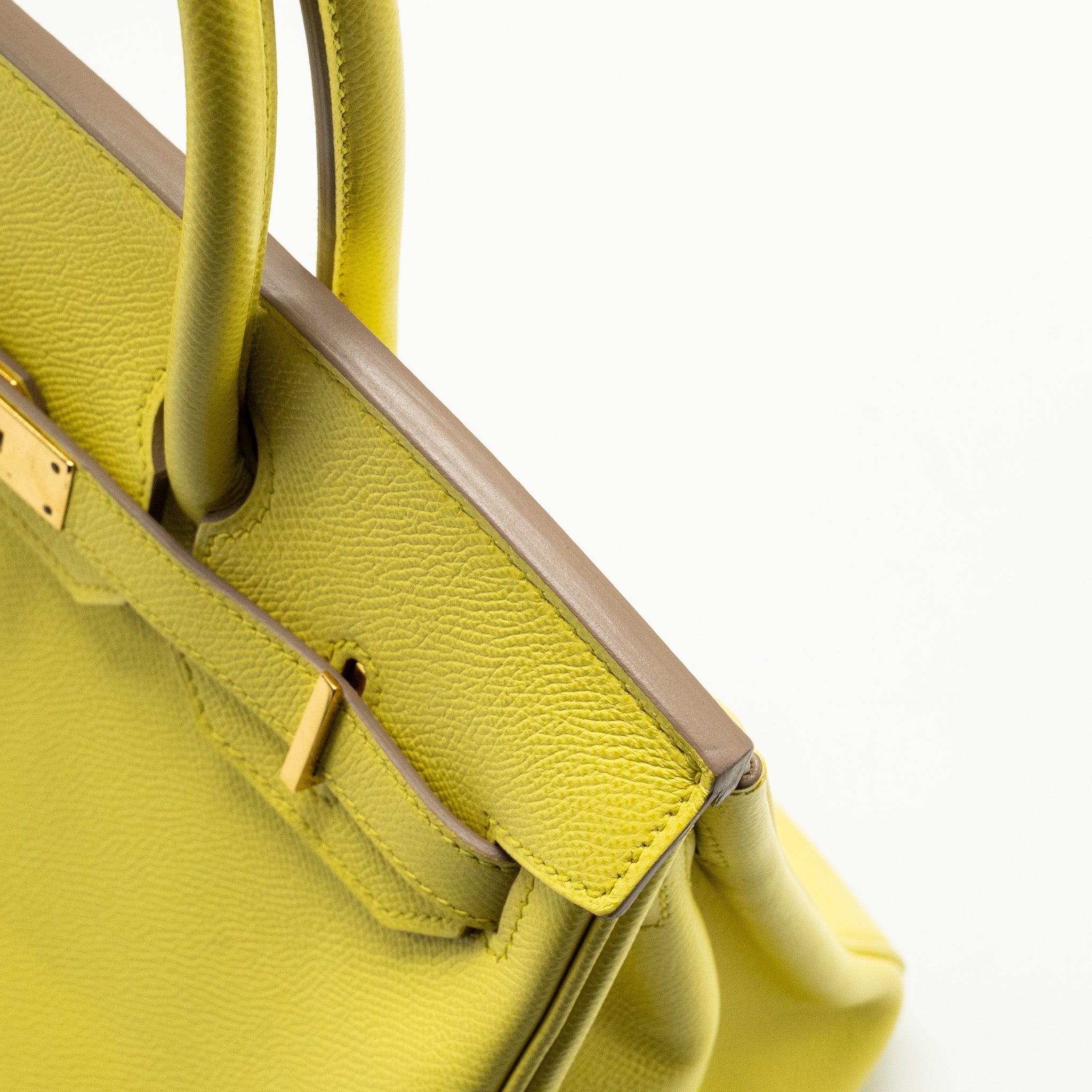 HERMES BIRKIN30 EPSOM LIME GHW