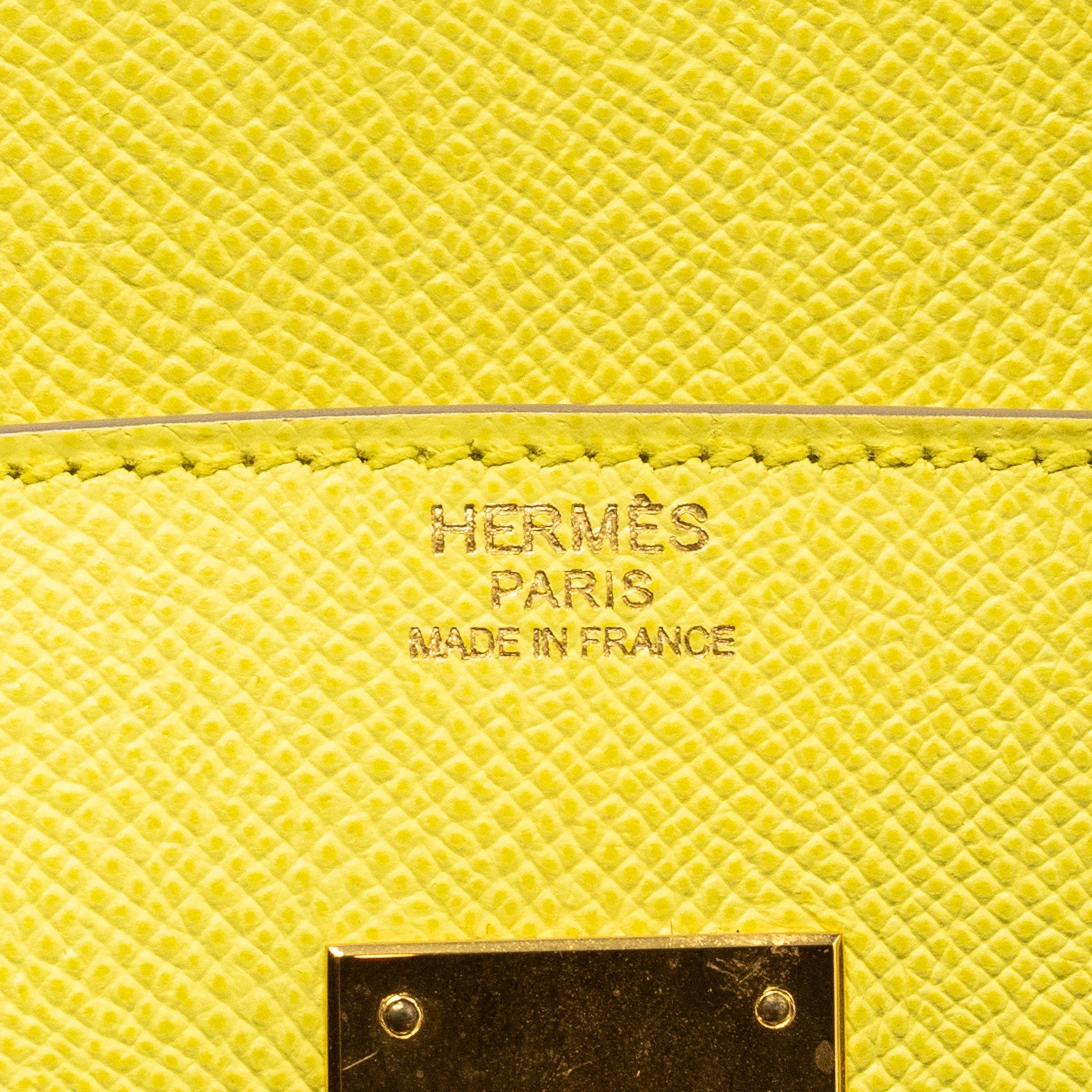 HERMES BIRKIN30 EPSOM LIME GHW