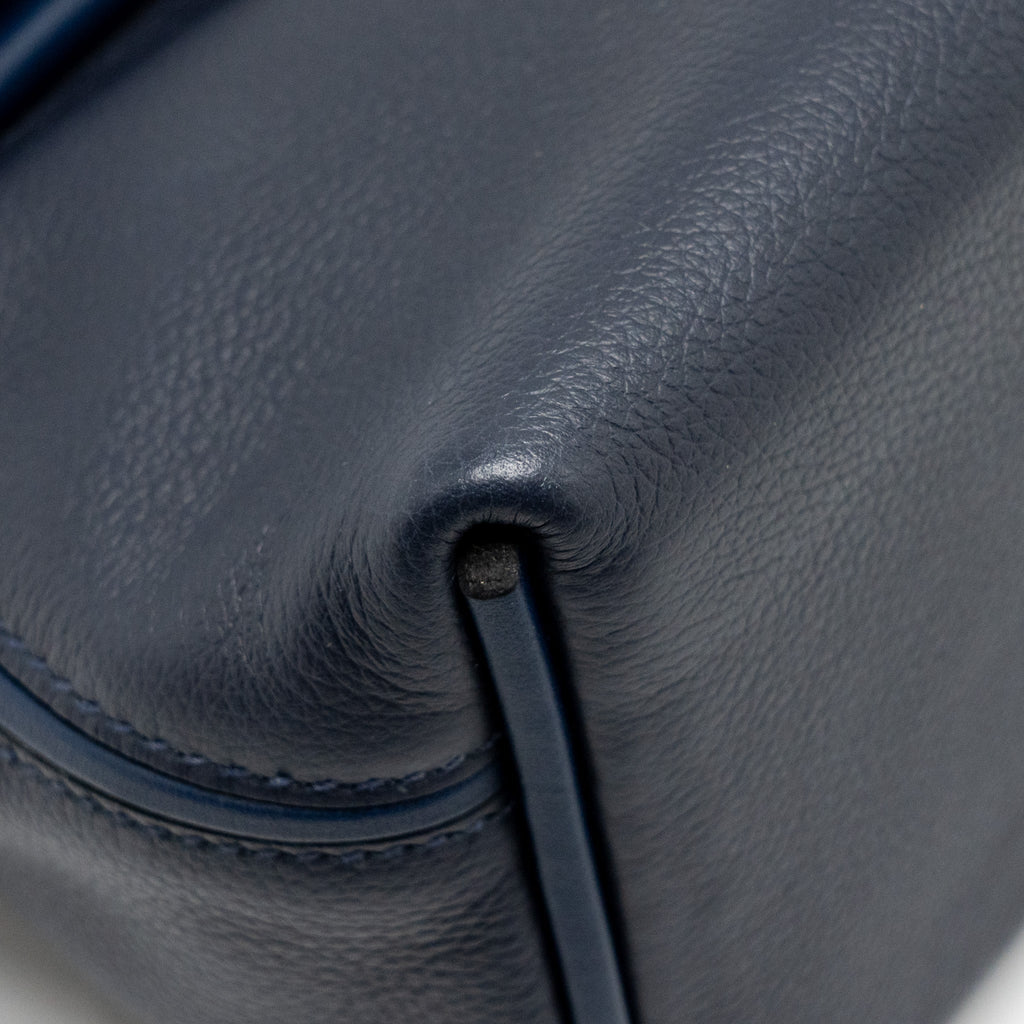HERMES MINI 2424 24/24-21 BAG EVERCOLOR BLUE NUIT GHW