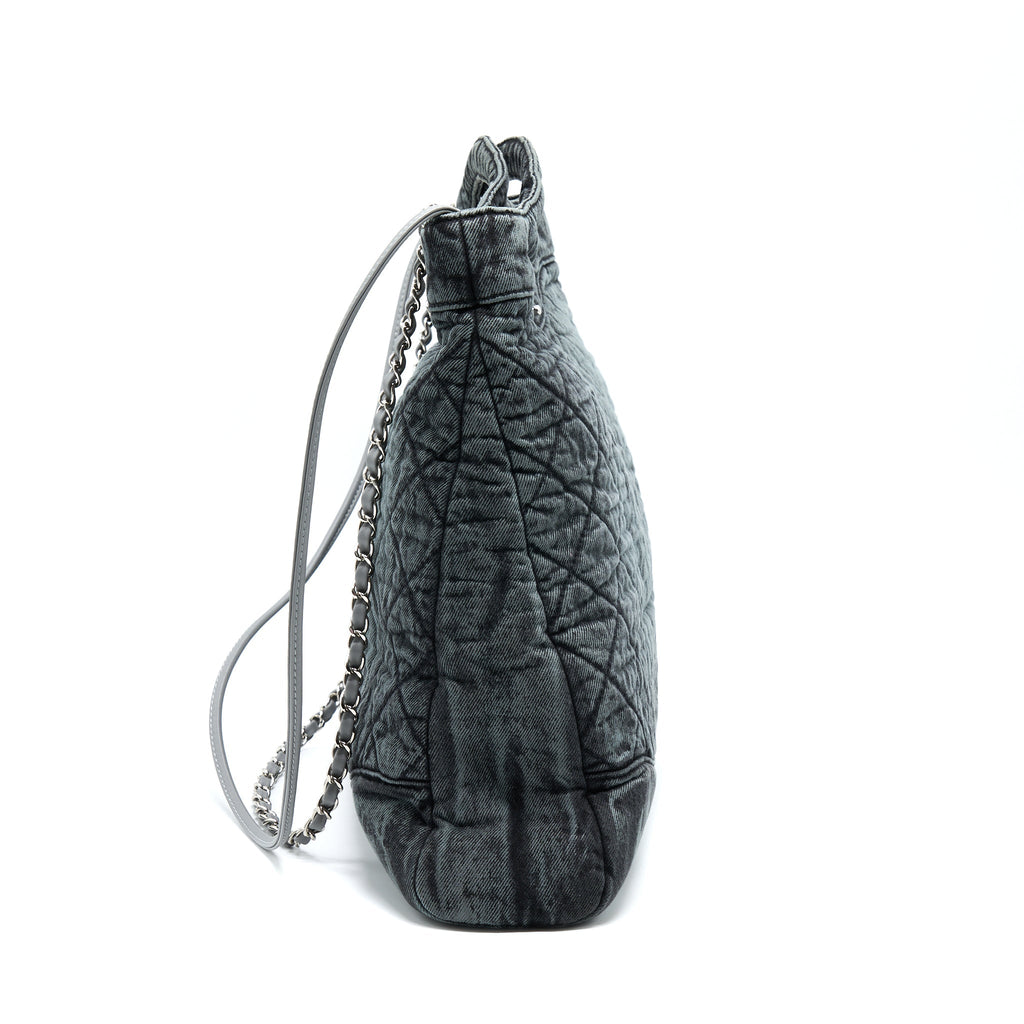 CHANEL 31 BAG DANIM GREY SHW