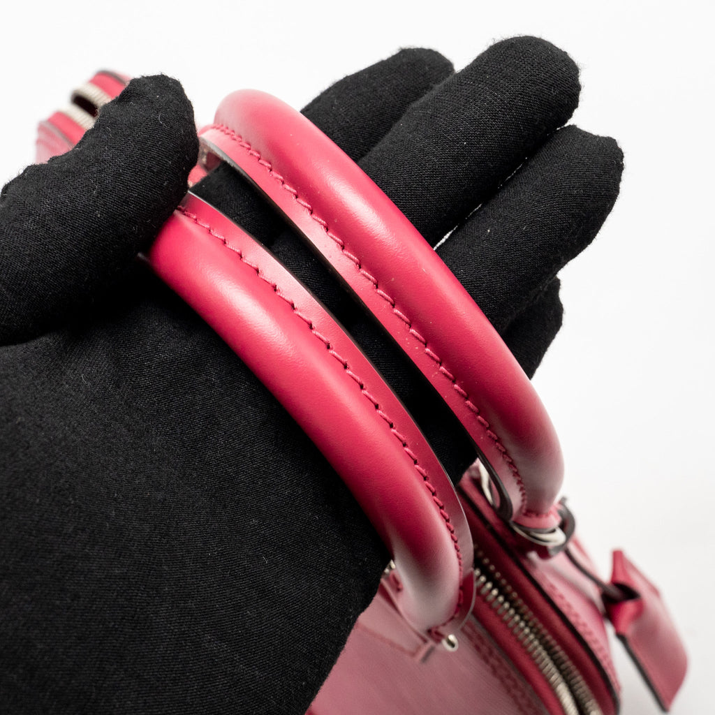 LOUIS VUITTON ALMA BB EPI PINK SHW