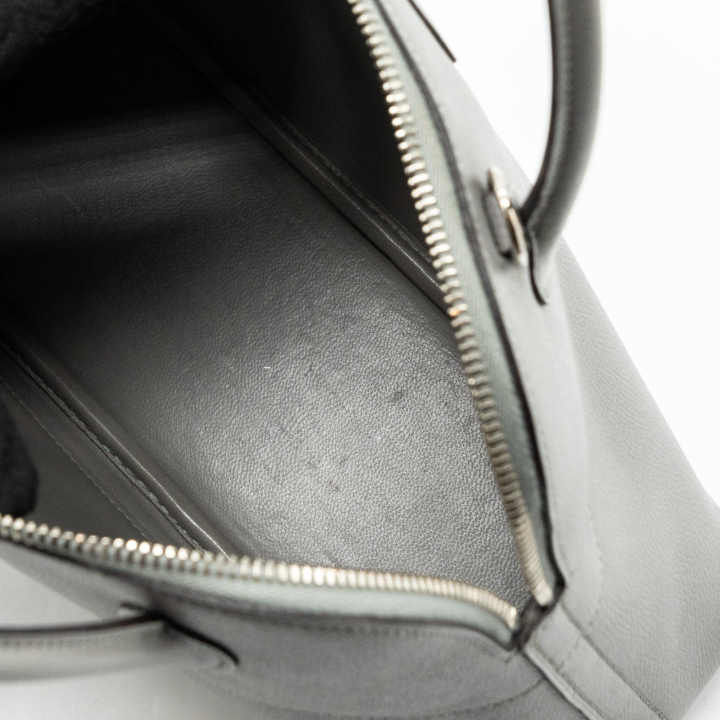 HERMES BOLIDE 27 EPSOM 4Z GRIS MOUETTE SHW