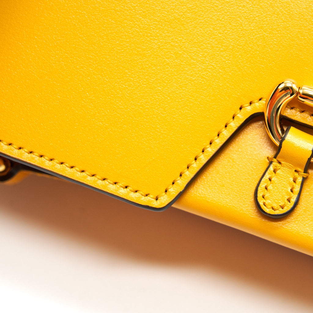 GUCCI HORSEBIT 1955 MINI BAG YELLOW