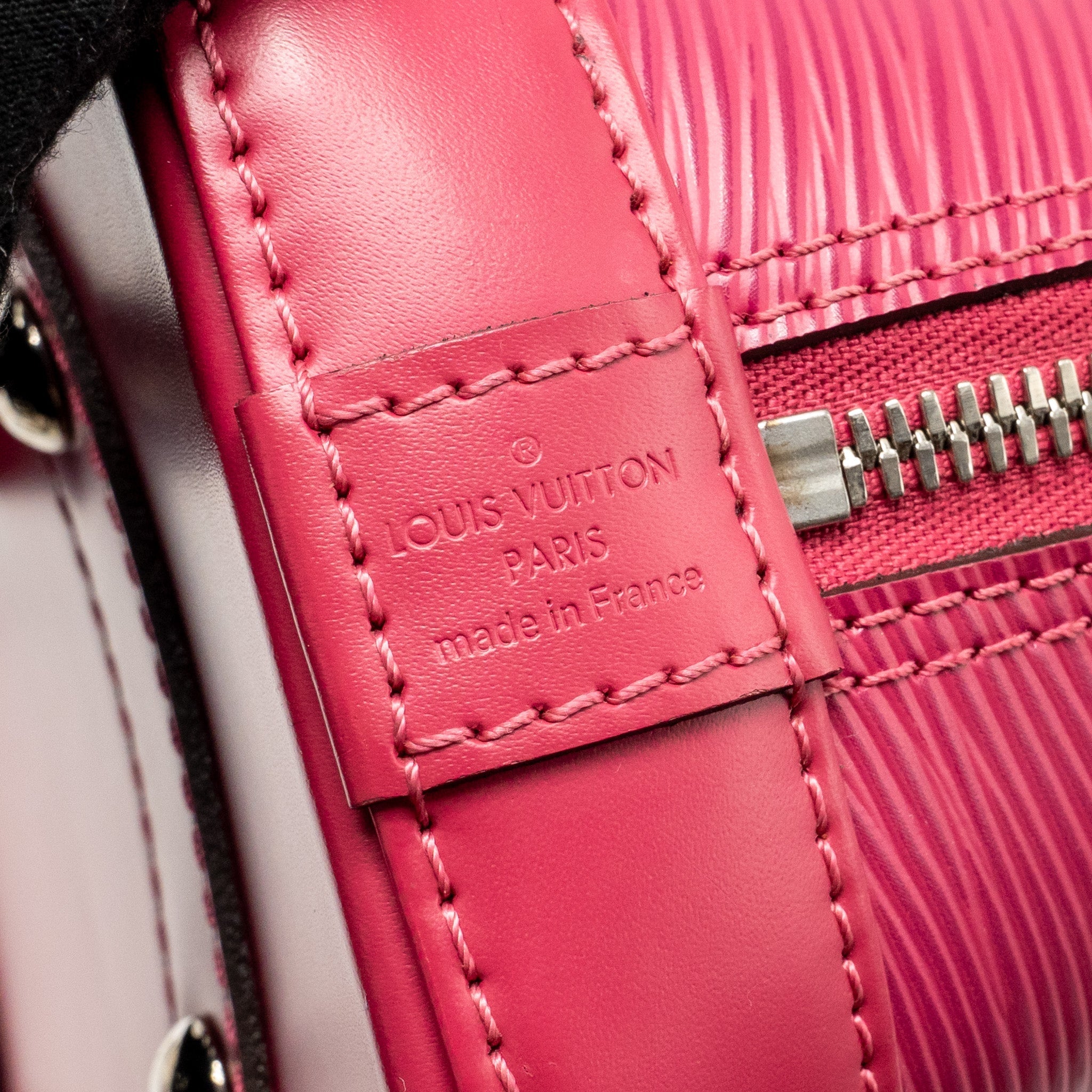 LOUIS VUITTON ALMA BB EPI PINK SHW