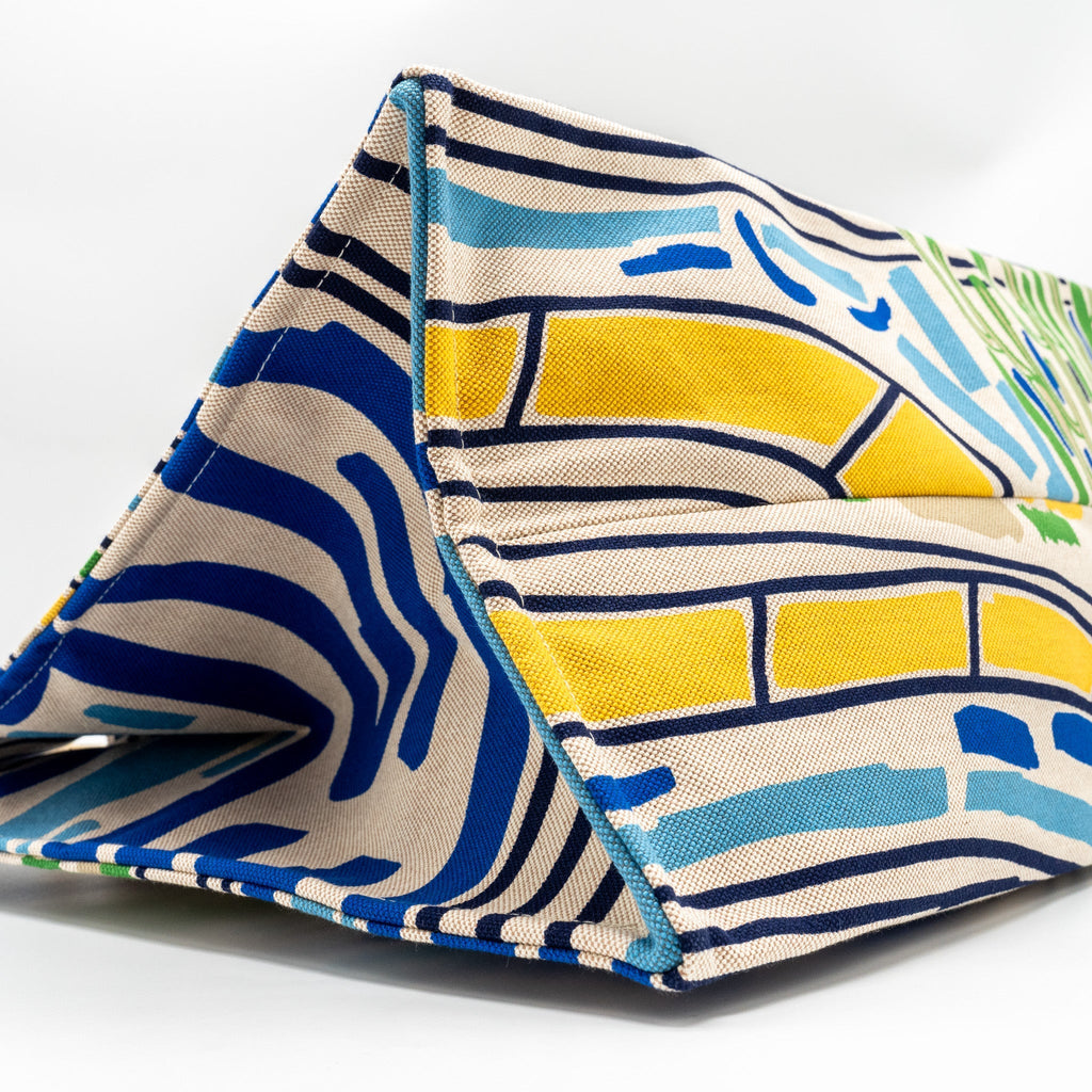 HERMES FARNIENTE BEACH BAG COTTON MULTICOLOUR SHW