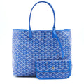 GOYARD SAINT LOUIS TOTE BAG PM BLUE