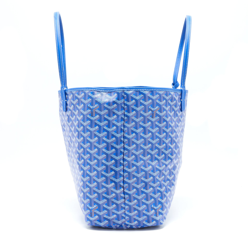 GOYARD SAINT LOUIS TOTE BAG PM BLUE