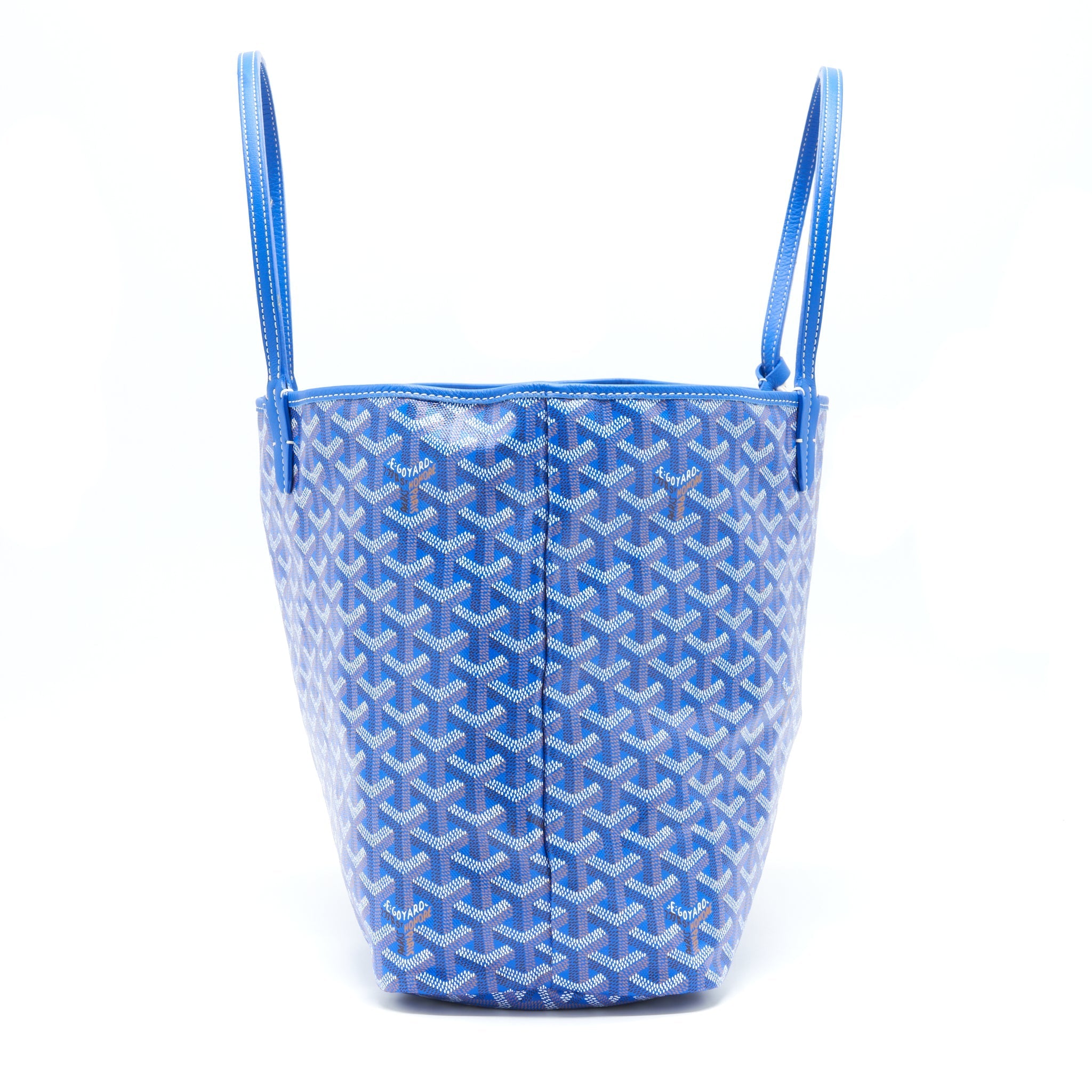 GOYARD SAINT LOUIS TOTE BAG PM BLUE