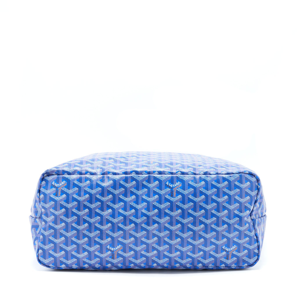 GOYARD SAINT LOUIS TOTE BAG PM BLUE