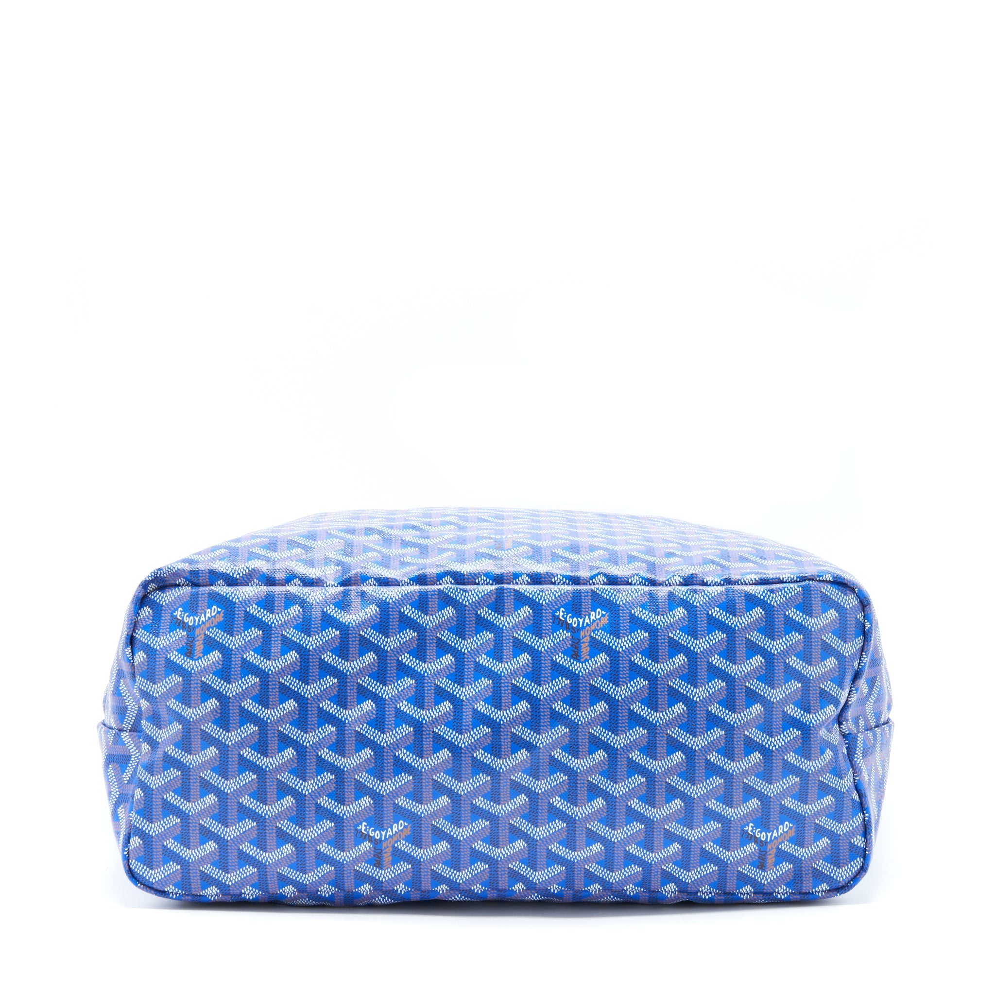 GOYARD SAINT LOUIS TOTE BAG PM BLUE