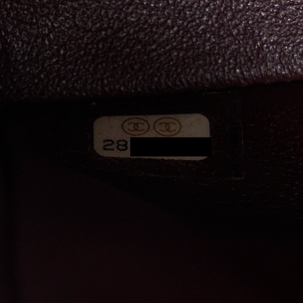 CHANEL SMALL CLASSIC DOUBLE FLAP BAG CAVIAR BLACK GHW