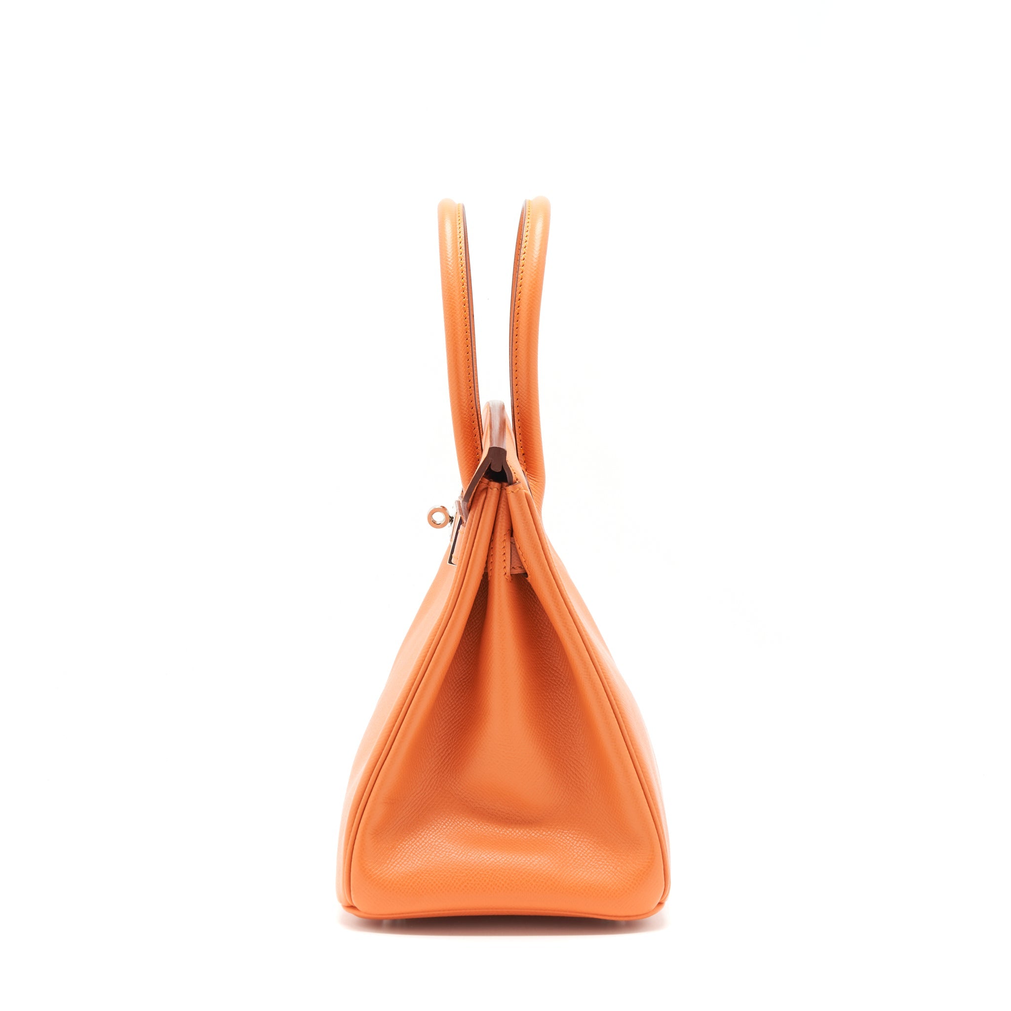 HERMES BIRKIN 30 EPSOM ORANGE SHW