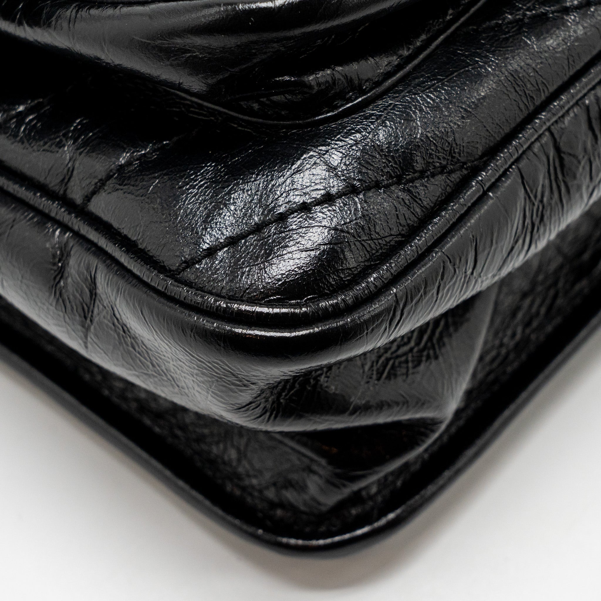 SAINT LAURENT/YSL MEDIUM NIKI BAG VINTAGE CALFSKIN BLACK SHW