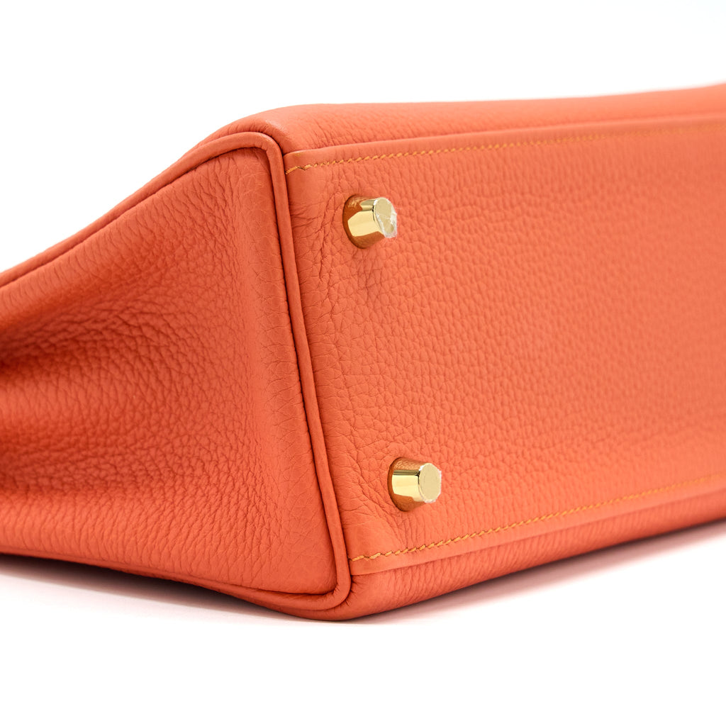 HERMES KELLY 25 TOGO 9J FEU GHW