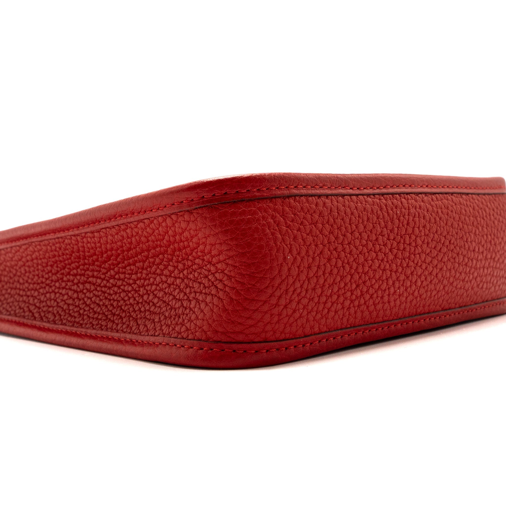 HERMES MINI EVELYNE CLEMENCE ROUGE DE COEUR GHW