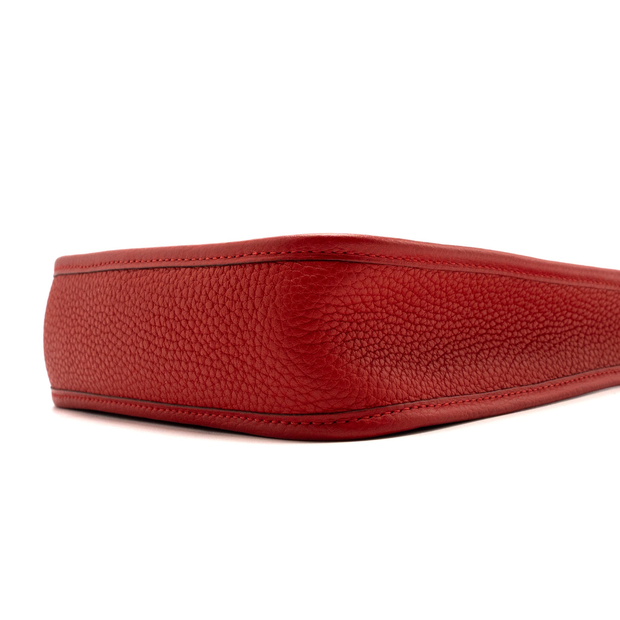 HERMES MINI EVELYNE CLEMENCE ROUGE DE COEUR GHW