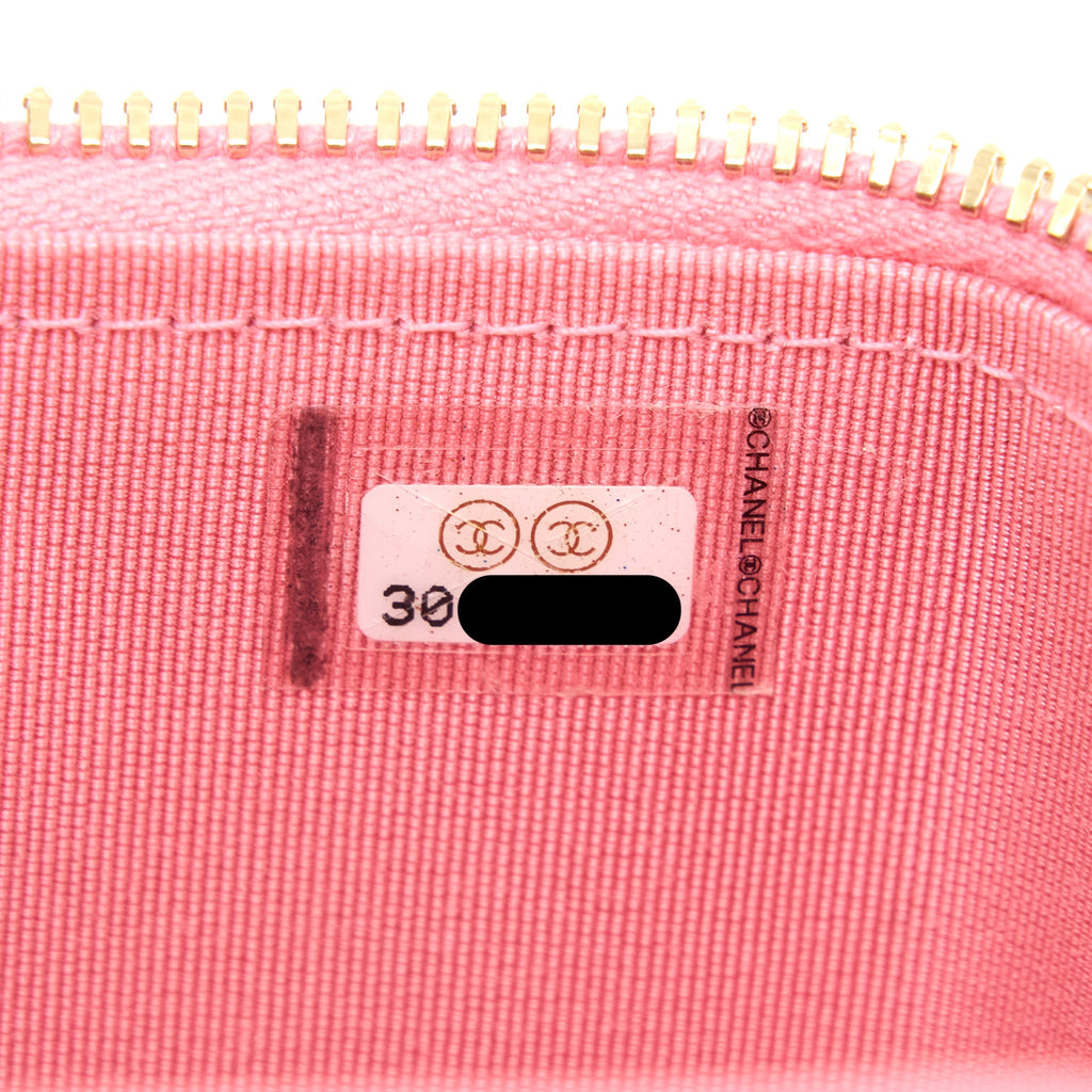 CHANEL MINI TRENDY CC VANITY WITH CHAIN LAMBSKIN PINK LGHW