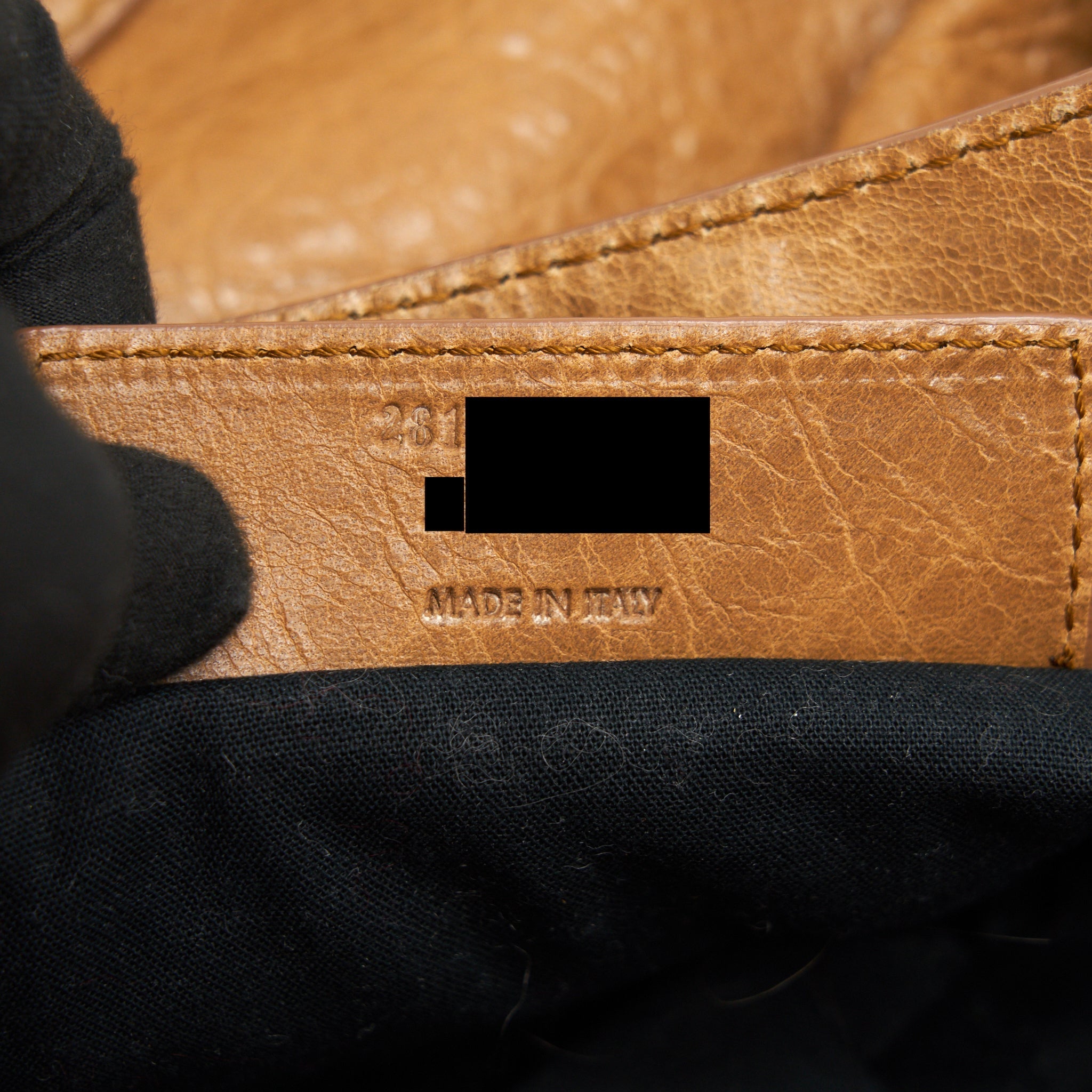 BALENCIANGA GIANT CITY BAG LIGHT CARAMEL
