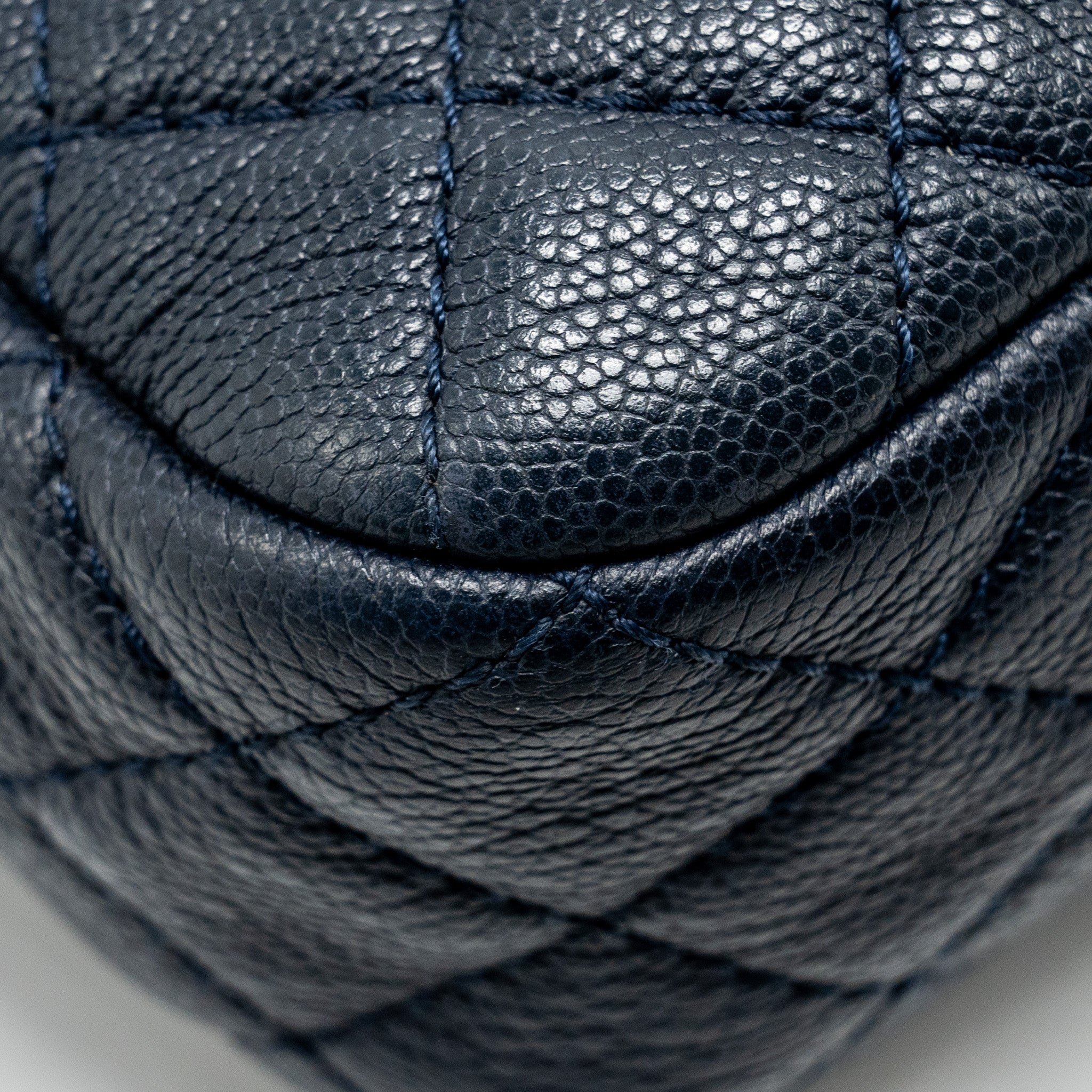CHANEL 18C CC CAMERA BAG CALFSKIN NAVY GHW