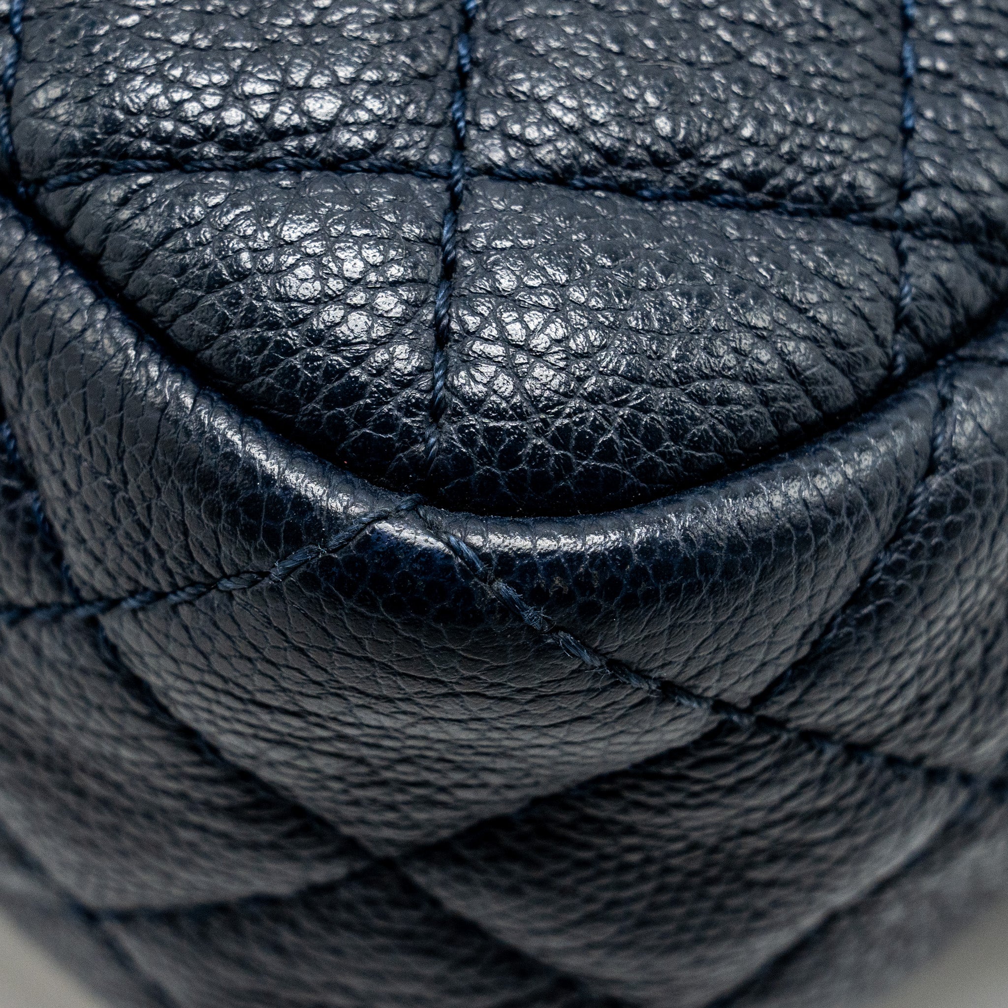 CHANEL 18C CC CAMERA BAG CALFSKIN NAVY GHW