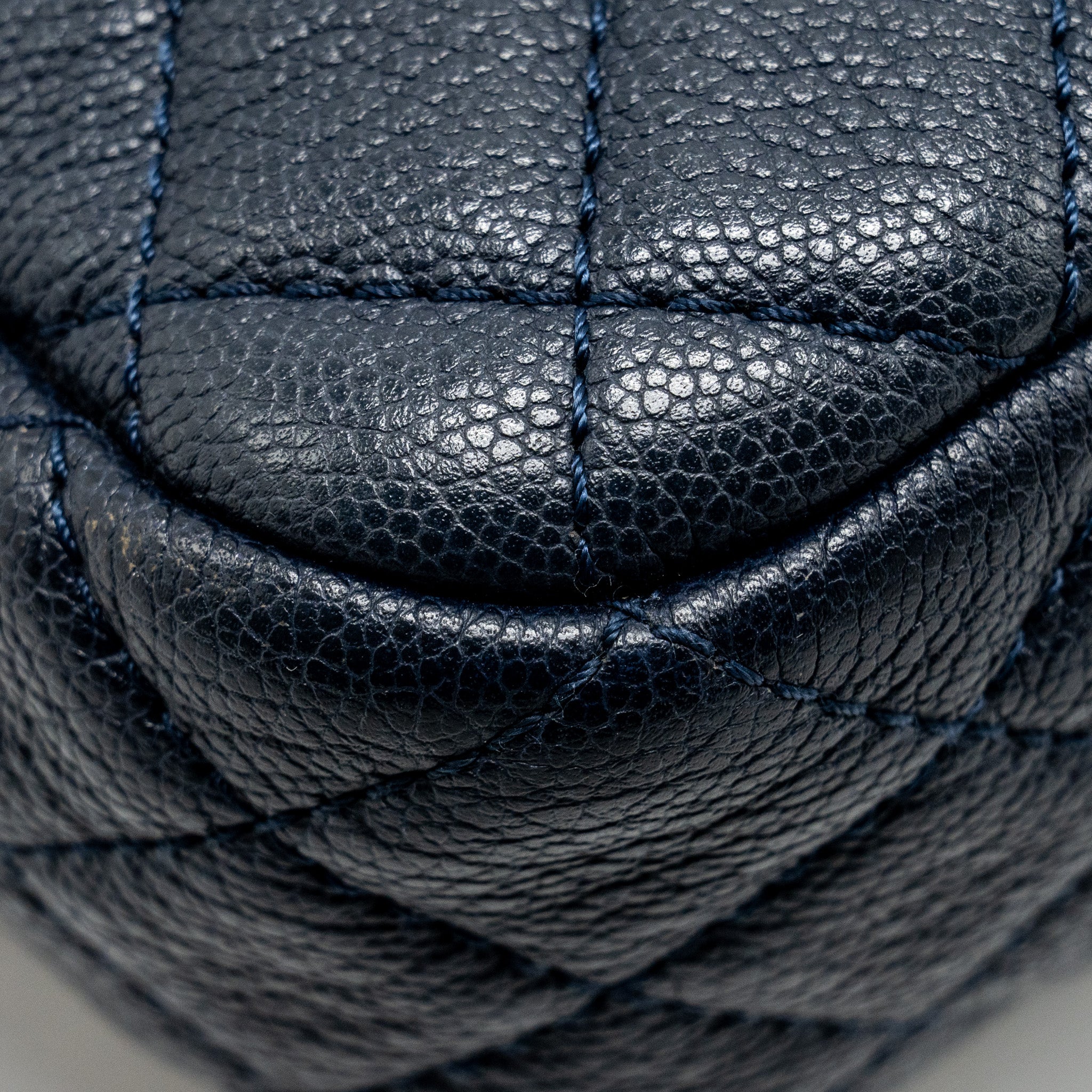 CHANEL 18C CC CAMERA BAG CALFSKIN NAVY GHW