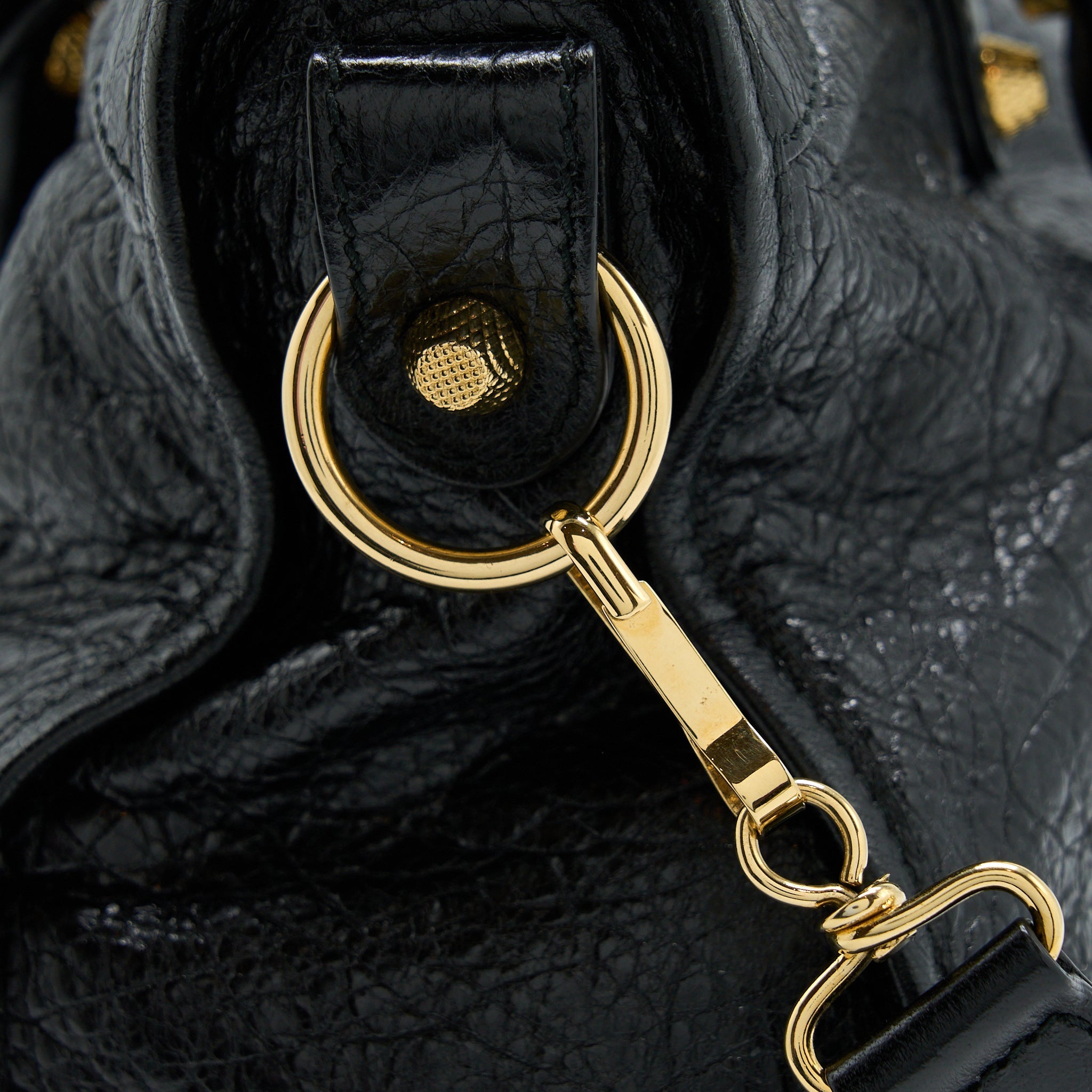 BALENCIAGA CLASSIC CITY BAG AGED CALFSKIN GHW