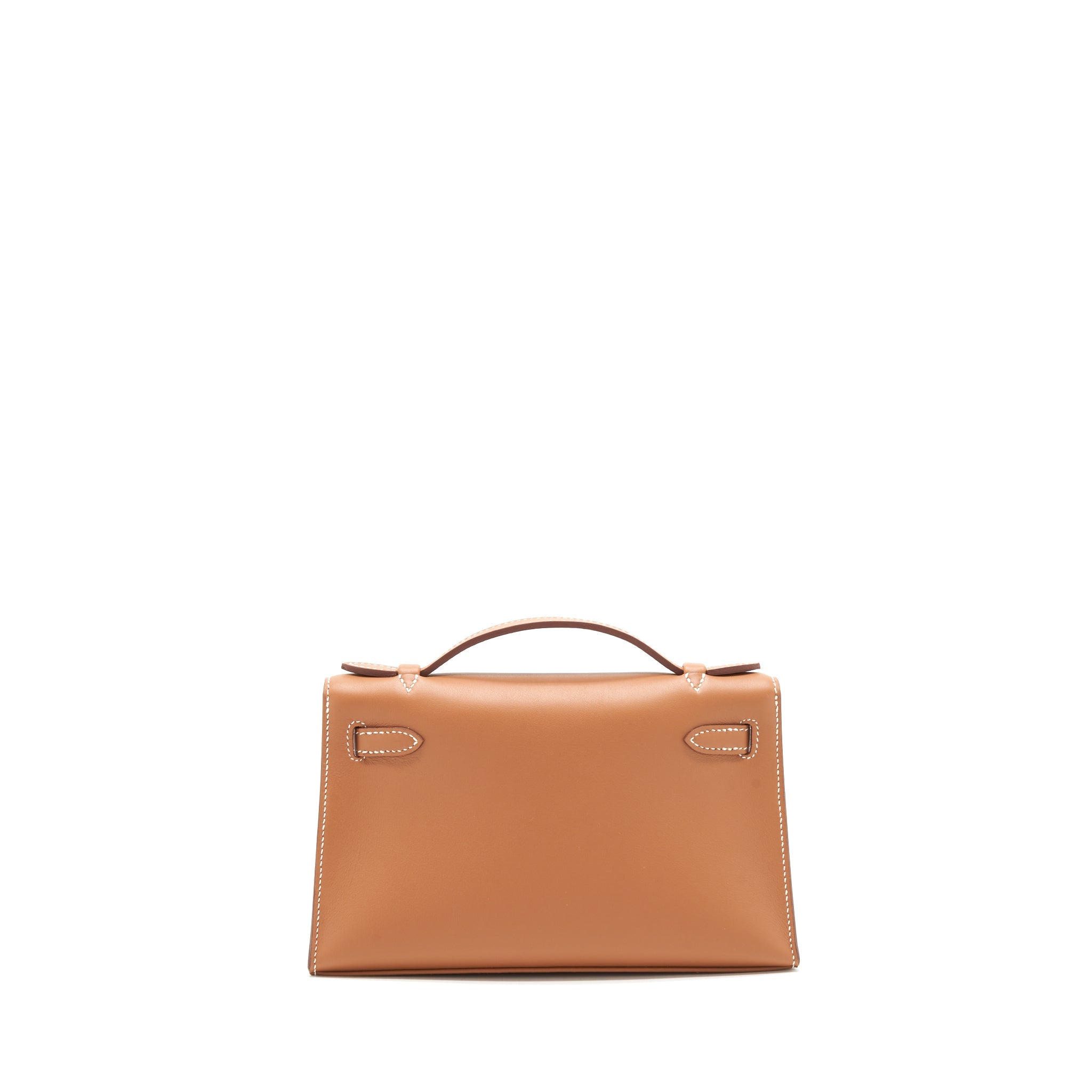 HERMES KELLY POCHETTE SWIFT GOLD SHW