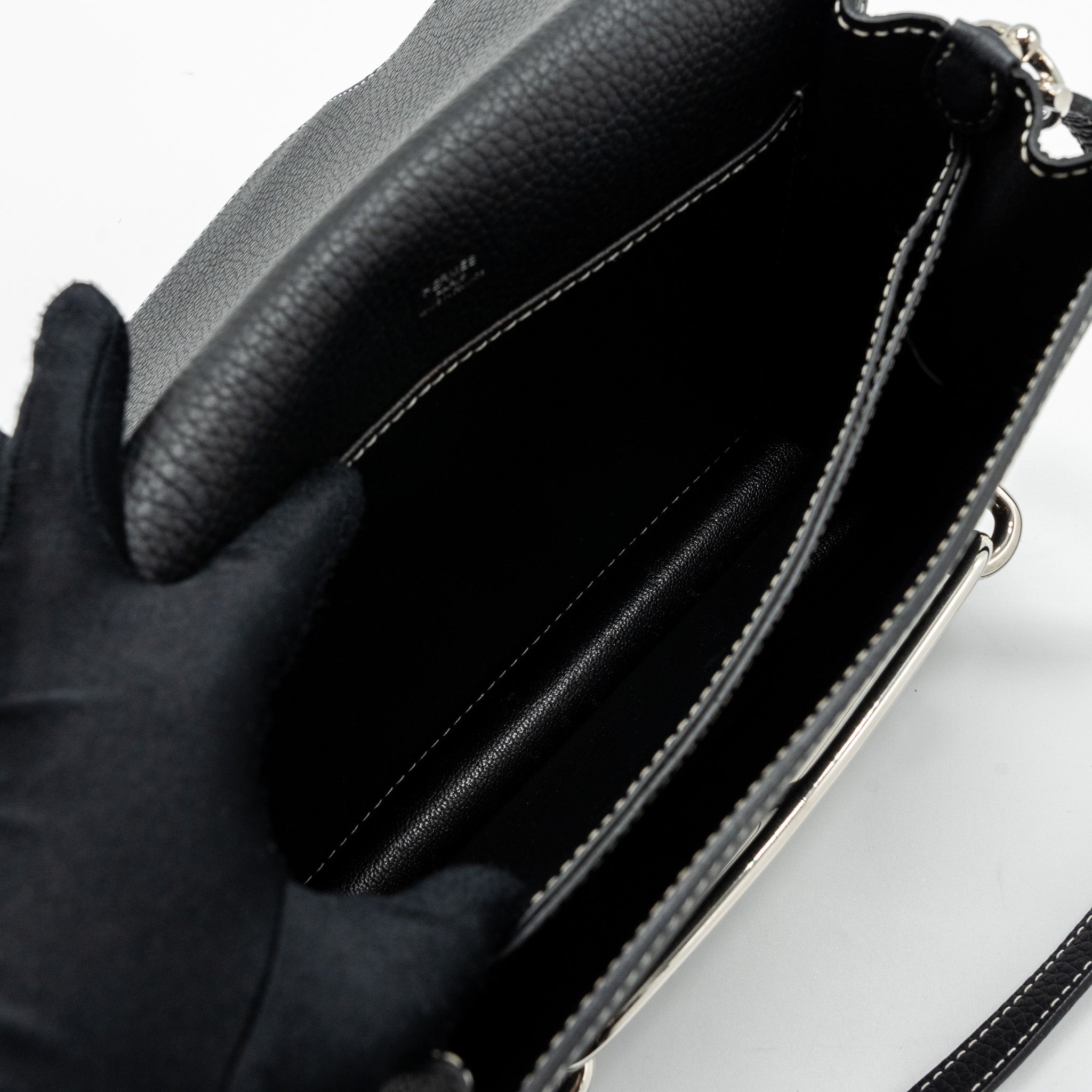 HERMES ROULIS 23 CLEMENCE BLACK SHW
