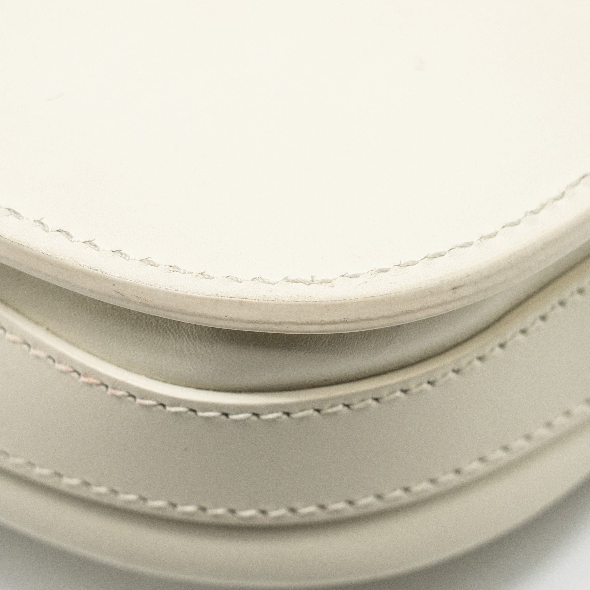 DIOR BOBBY EAST-WEST BAG CALFSKIN WHITE GHW