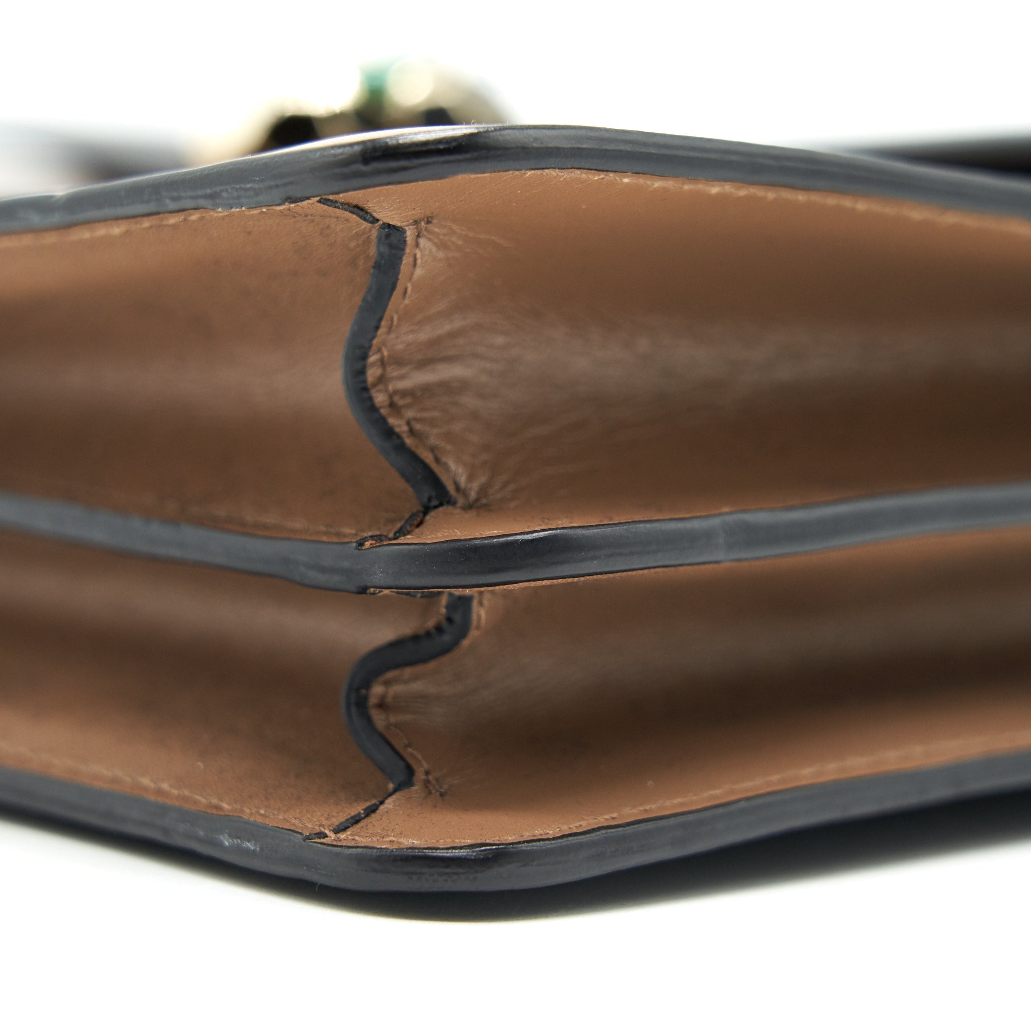 BVLGARI SERPENTI FOREVER SHOULDER BAG IN DARK BEIGE AND BLACK