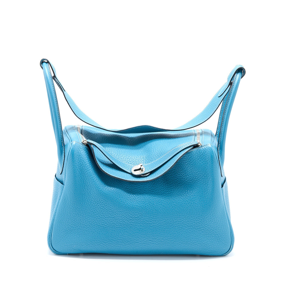 HERMES LINDY 34 CLEMENCE BLUE JEANS SHW