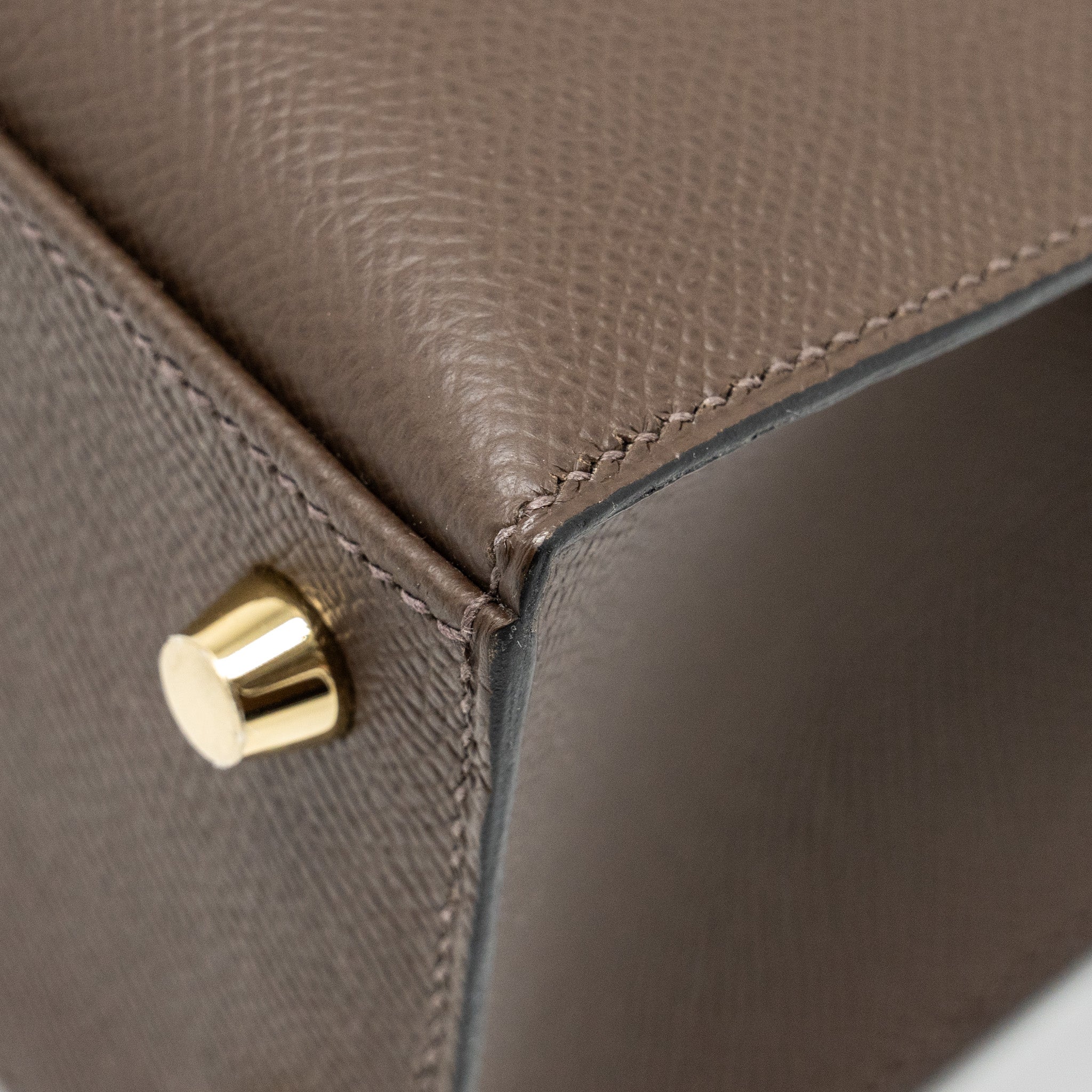 HERMES KELLY 25 EPSOM ECORCE/ETOUPE/NOIR GHW